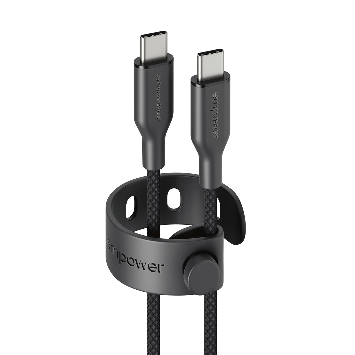 empower by PanzerGlass USB-Kabel »Racing 60W USB-C zu USB-C Kabel USB 2.0 2 m« USB-C 200 cm