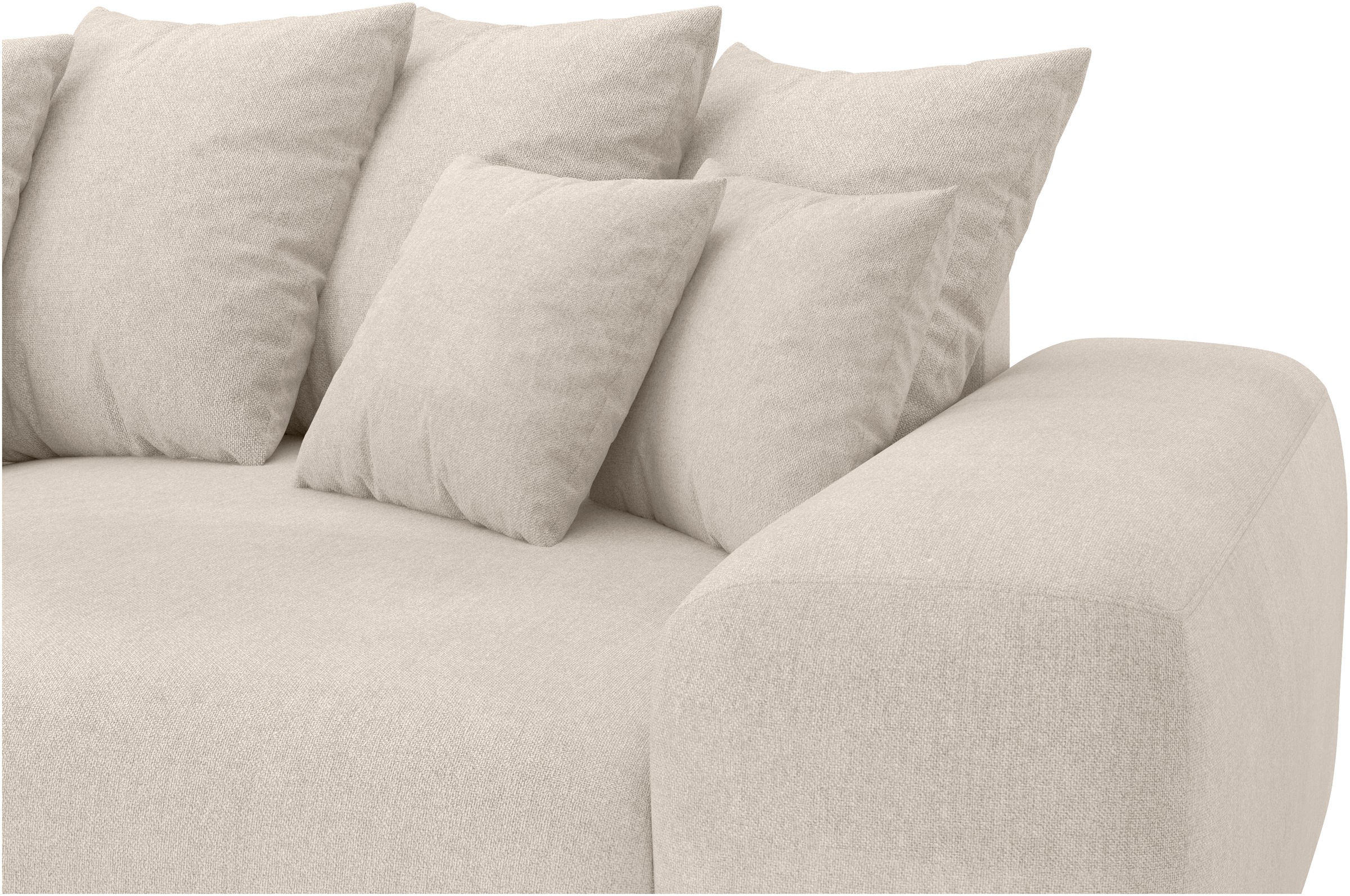 Mr. Couch Polsterecke »Sundance, L-Form«, Dauerschläfer mit Bett, Bettkasten, bis 140 kg belastbar