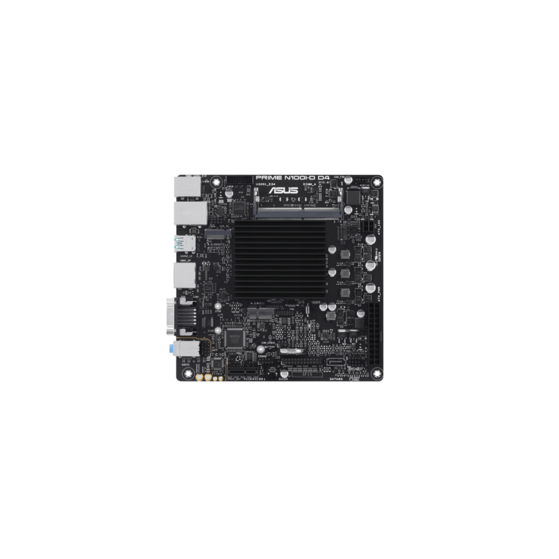 Asus Mainboard »PRIME N100I-D D4«