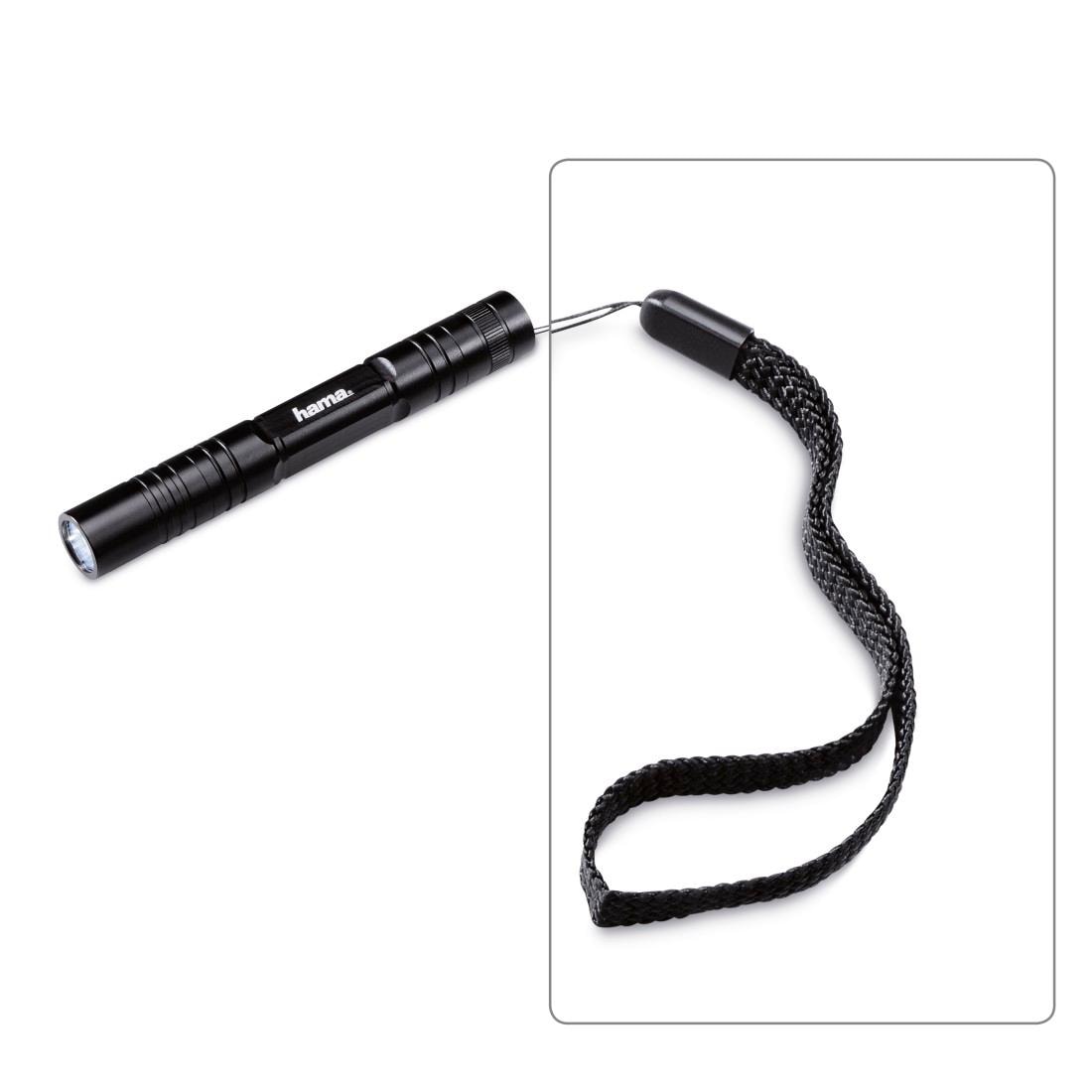 Hama LED Taschenlampe »LED-Taschenlampe "Regular R-147", Schwarz Taschenlampe«, - Max. Lumen: 100
- Anzahl Batterien: 2
- Batterietyp: AA Mignon