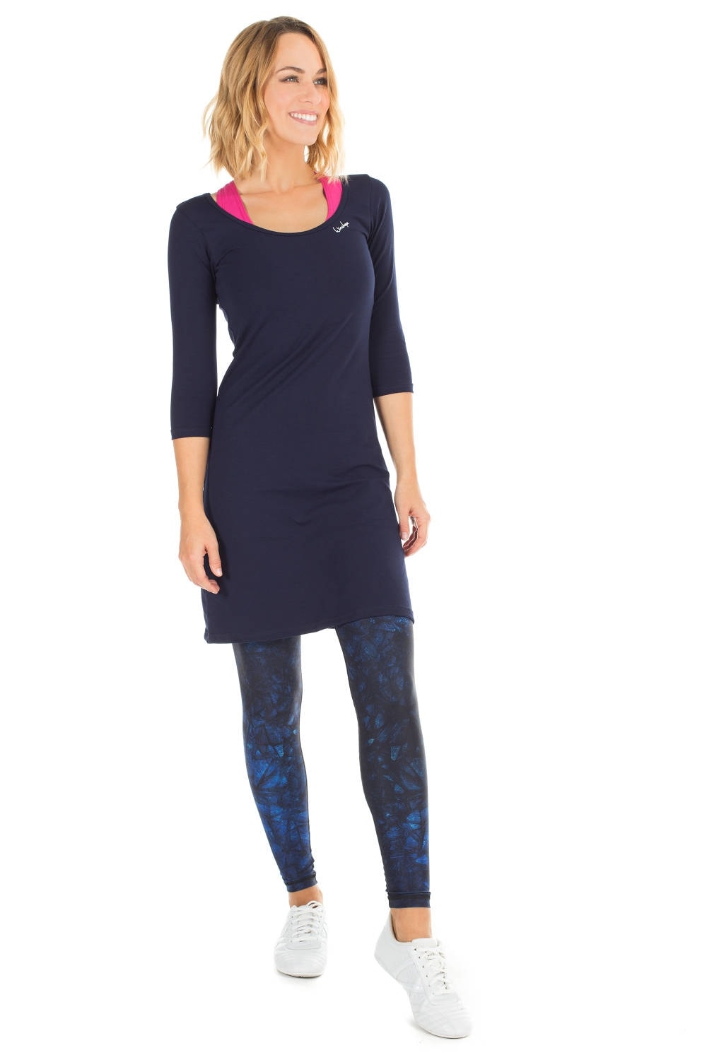 bestellen Winshape A-Linien-Kleid online | BAUR 3/4-Arm »WK2«,