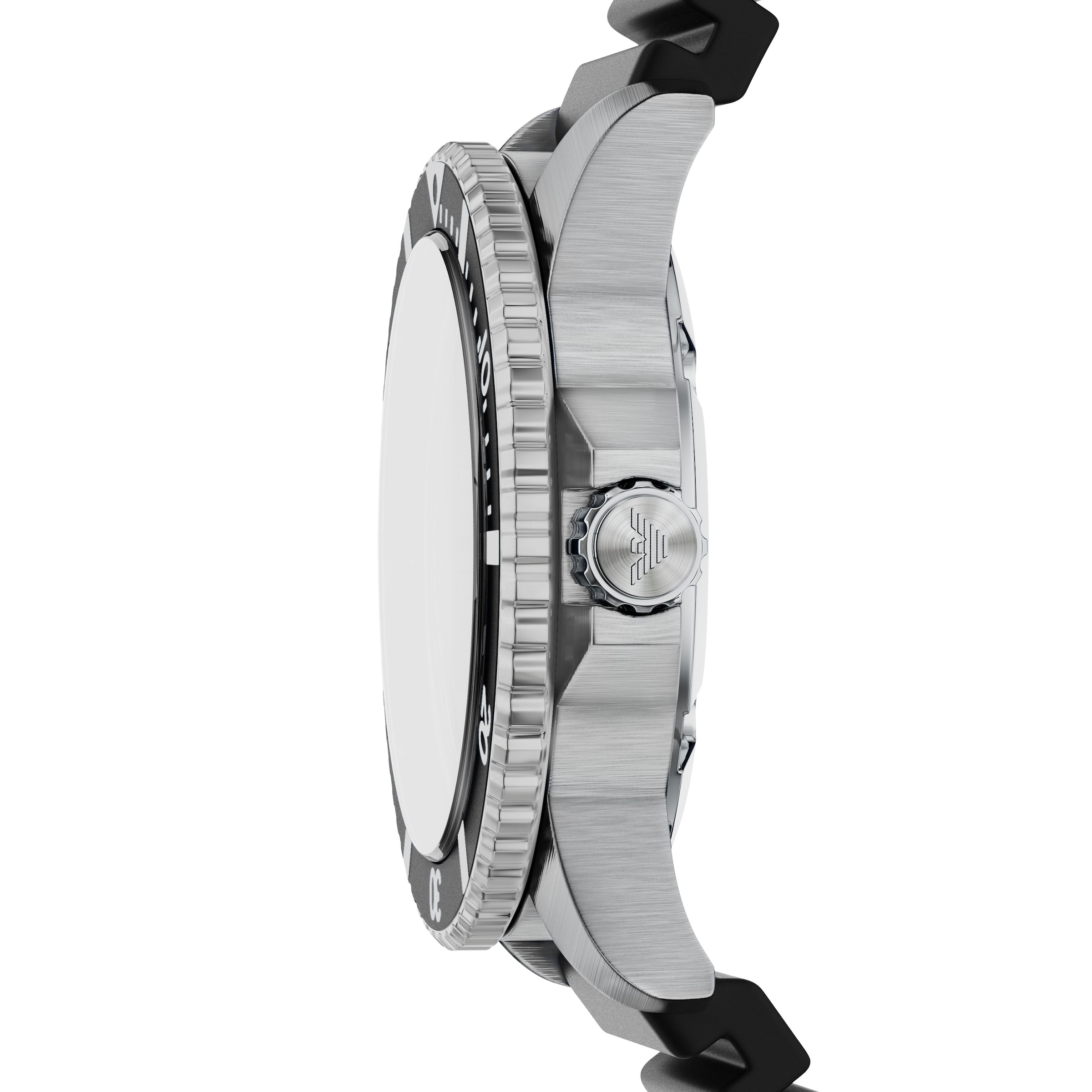 Emporio Armani Solaruhr »WORLD EXPLORER« Armbanduhr, Herrenuhr, Silikonarmband, analog