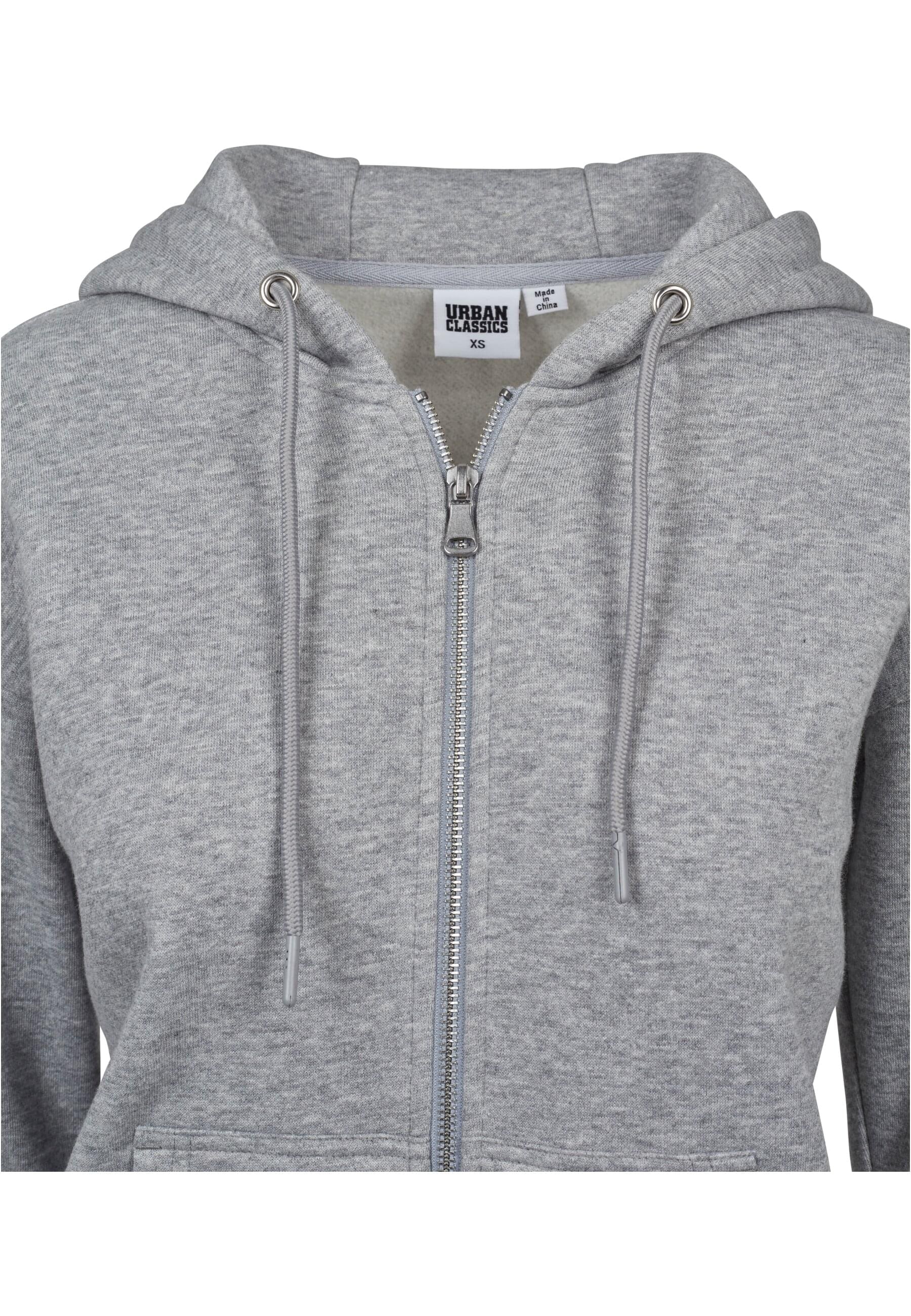 URBAN CLASSICS Sweatjacke »Urban Classics Damen Ladies Classic Zip Hoody«