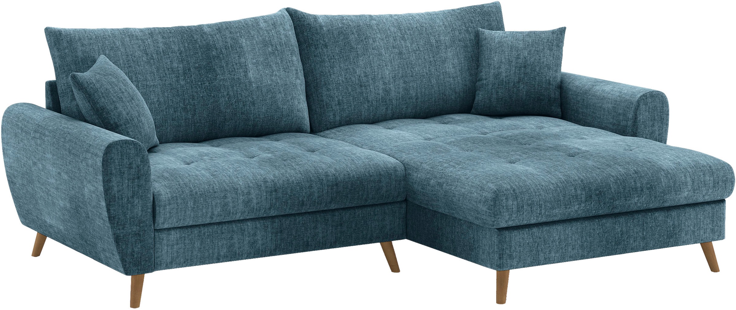 Mr. Couch Ecksofa »Blackburn II, L-Form«, Mit Kaltschaumpolsterung bis 140 kg belastbar