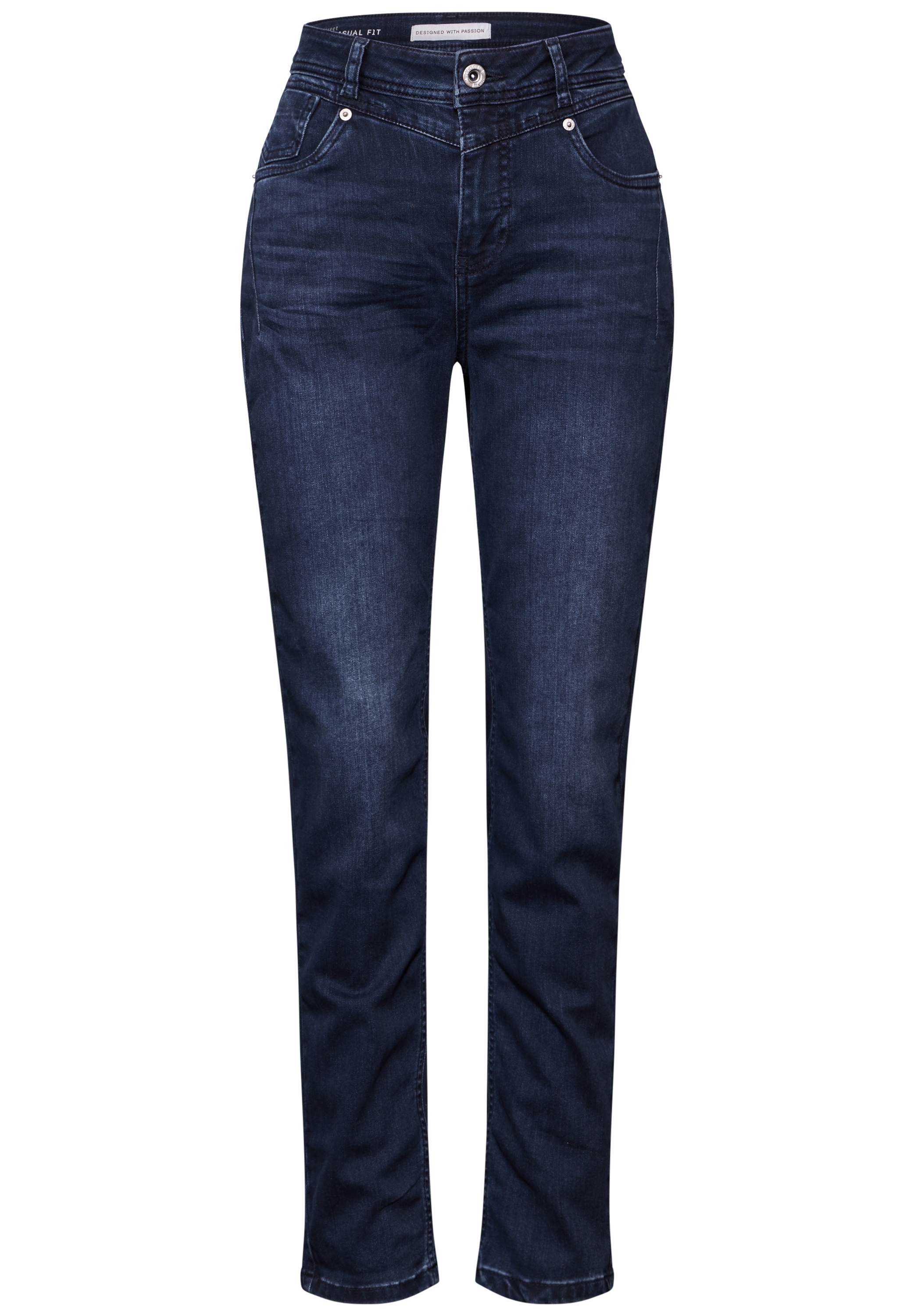 STREET ONE Comfort-fit-Jeans, High Waist