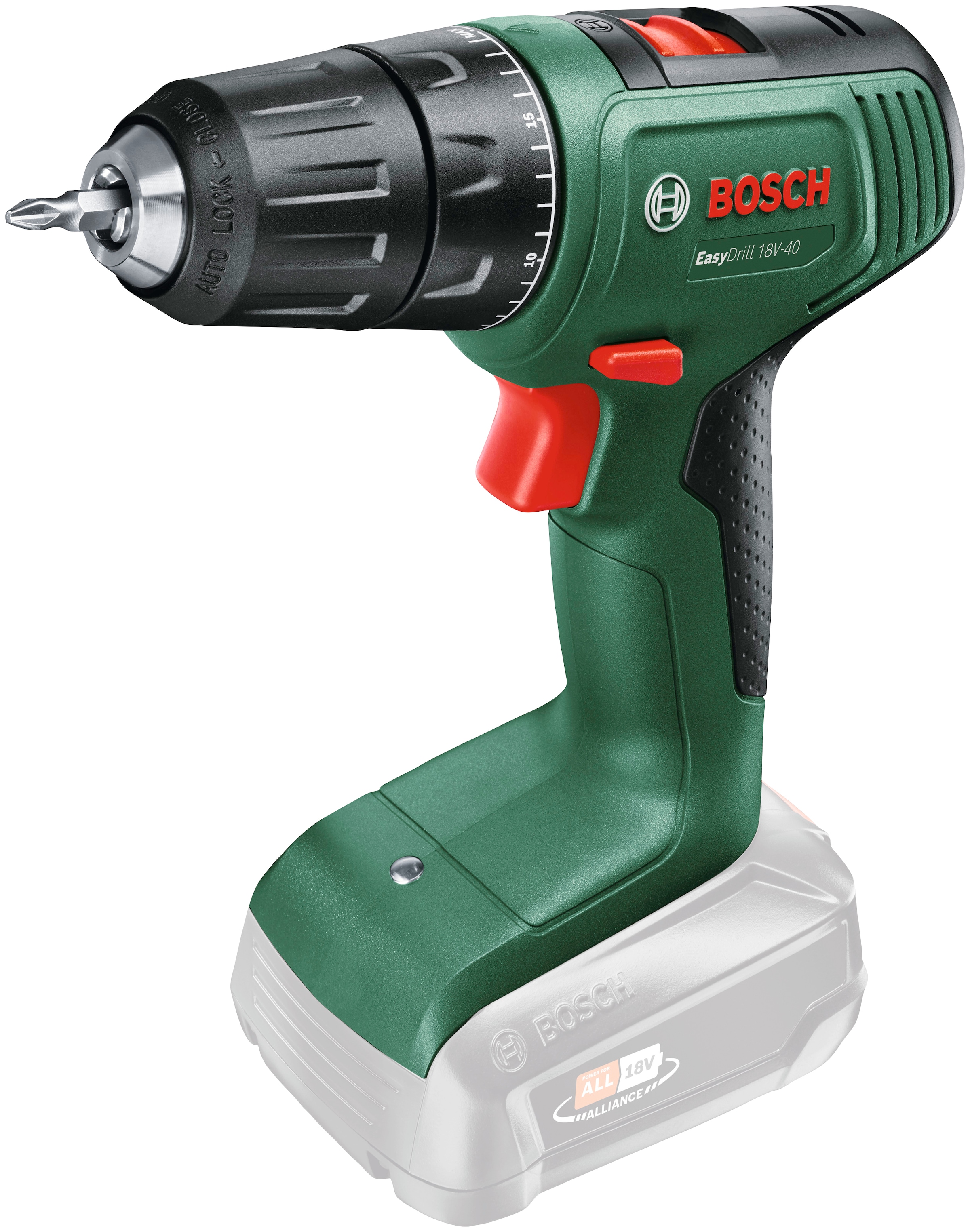 Bosch Home & Garden Akku-Bohrschrauber »EasyDrill 18V-40« ohne Akku und Ladegerät, 18 Volt System