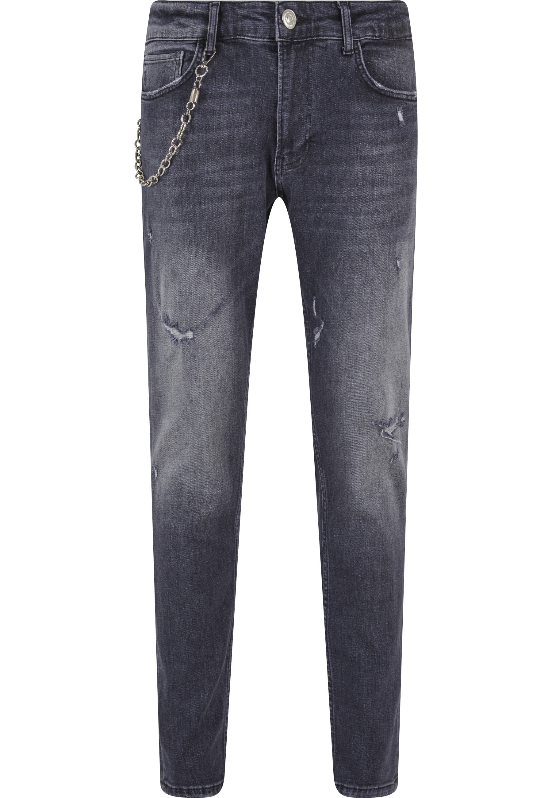 2Y Premium Tapered Fit Jeans Anthracite 32 7