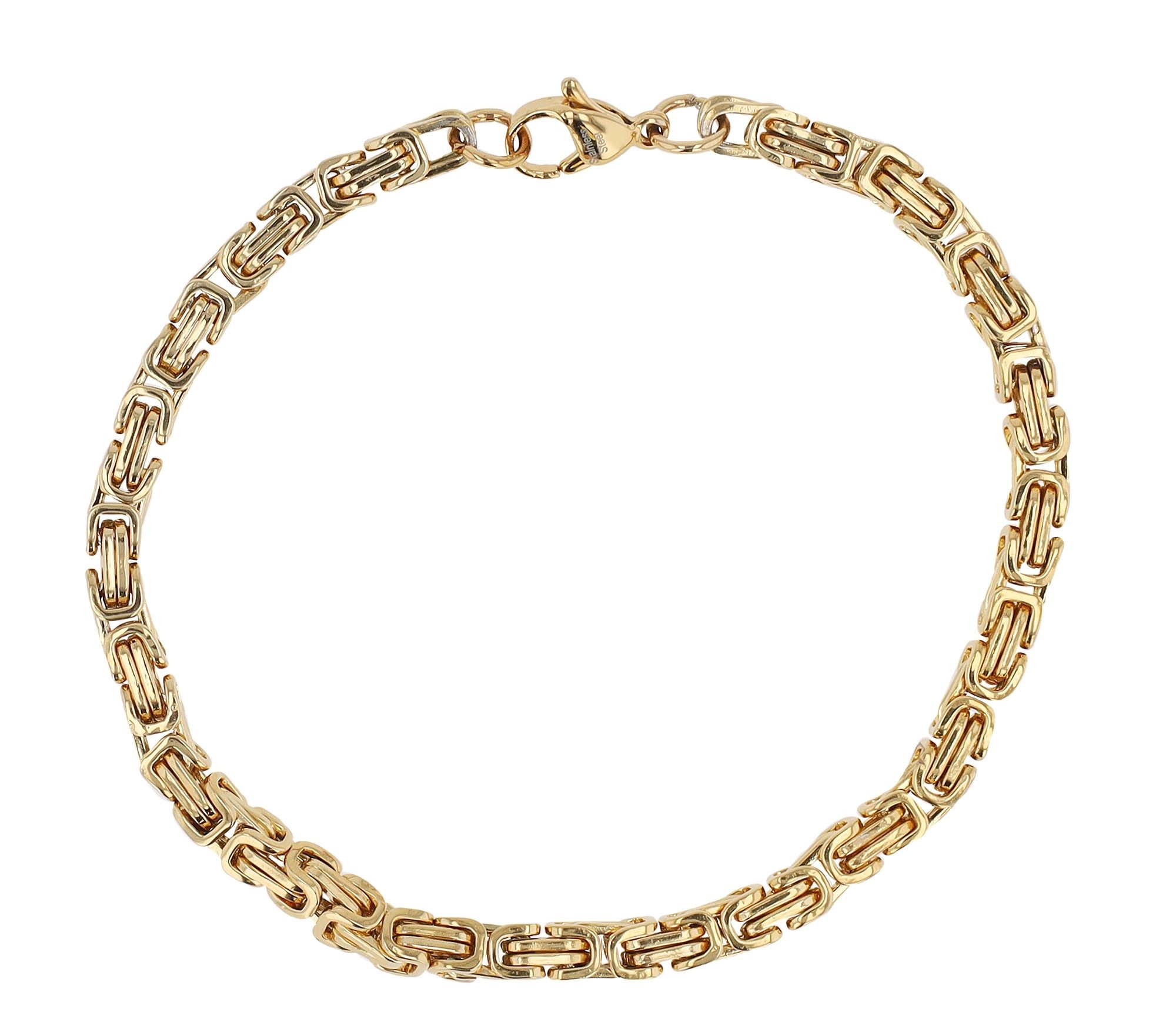 Armband ADELIA´S "Herren Armband aus Edelstahl 20 cm", gold, Armbänder, Herren, 20cm, Edelstahl, Armband, Schöne Geschenkidee zum einen besonderen Tag 2