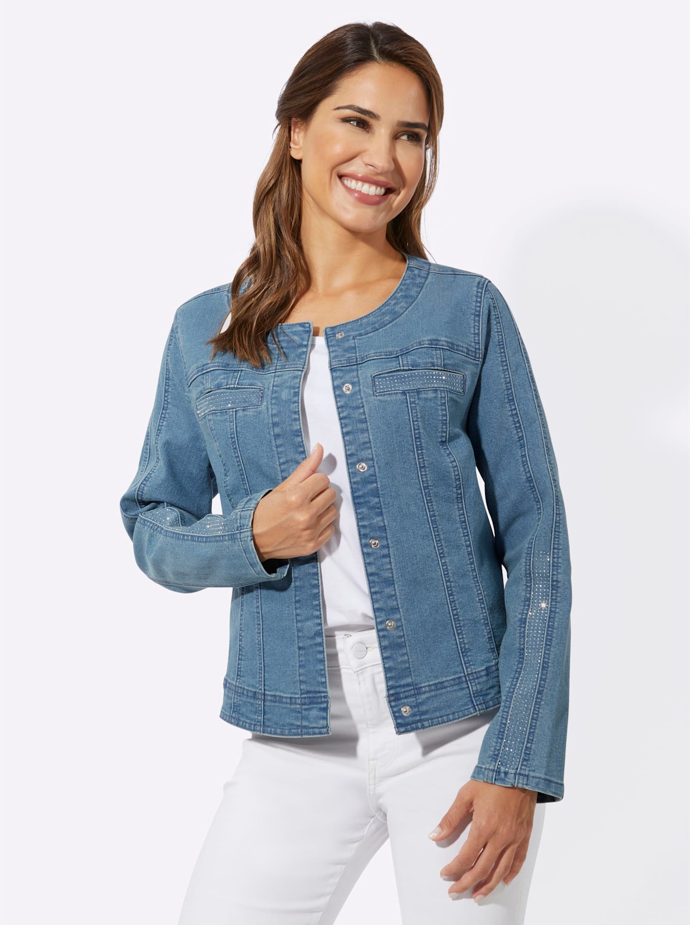 Classic Basics Jeansblazer "Jeans-Blazer" günstig online kaufen