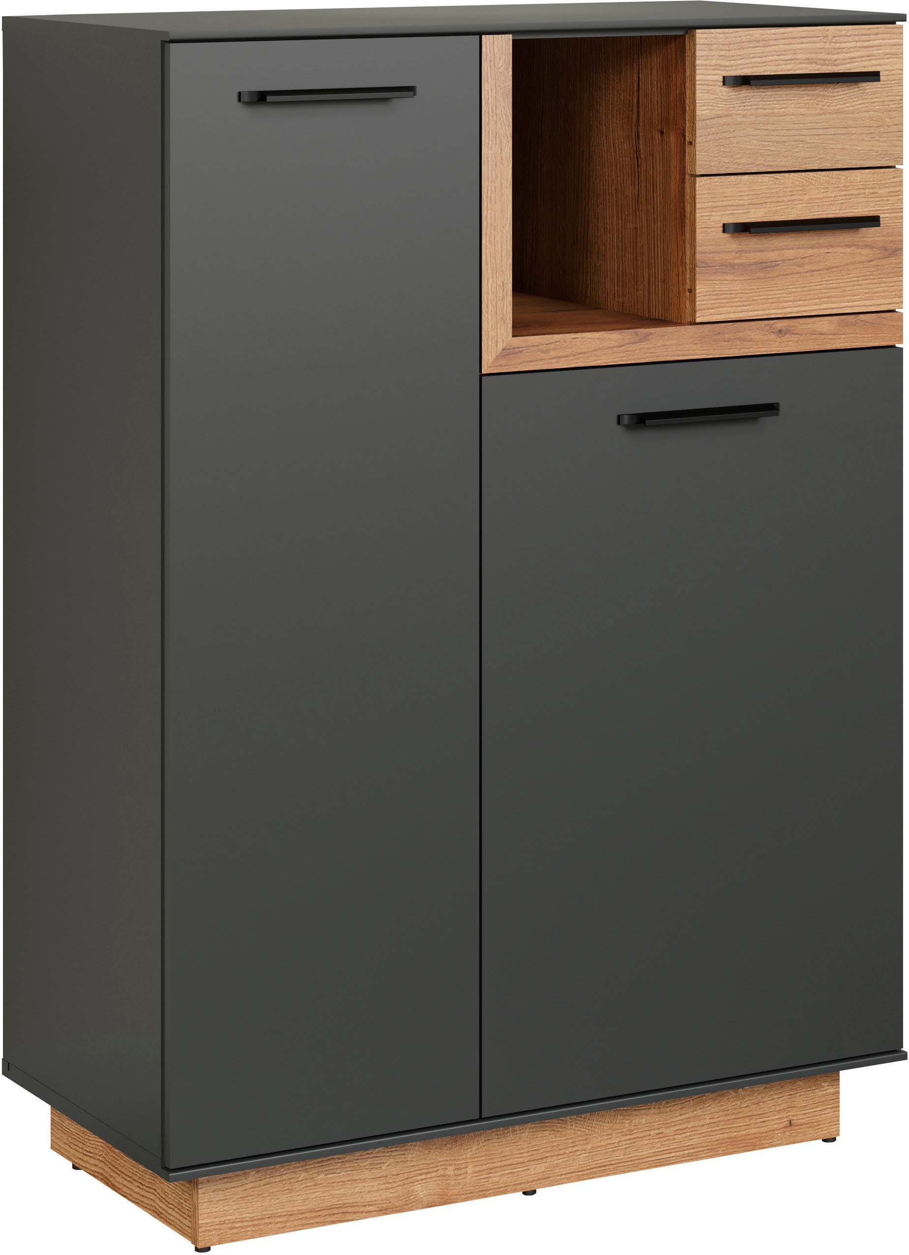 Thumbnail - INOSIGN Kommode "Premont" 1 Stk. tlg. Maße B/H/T ca.: 80/113/40 cm, Soft-Close, Garderoben/Schuhschrank