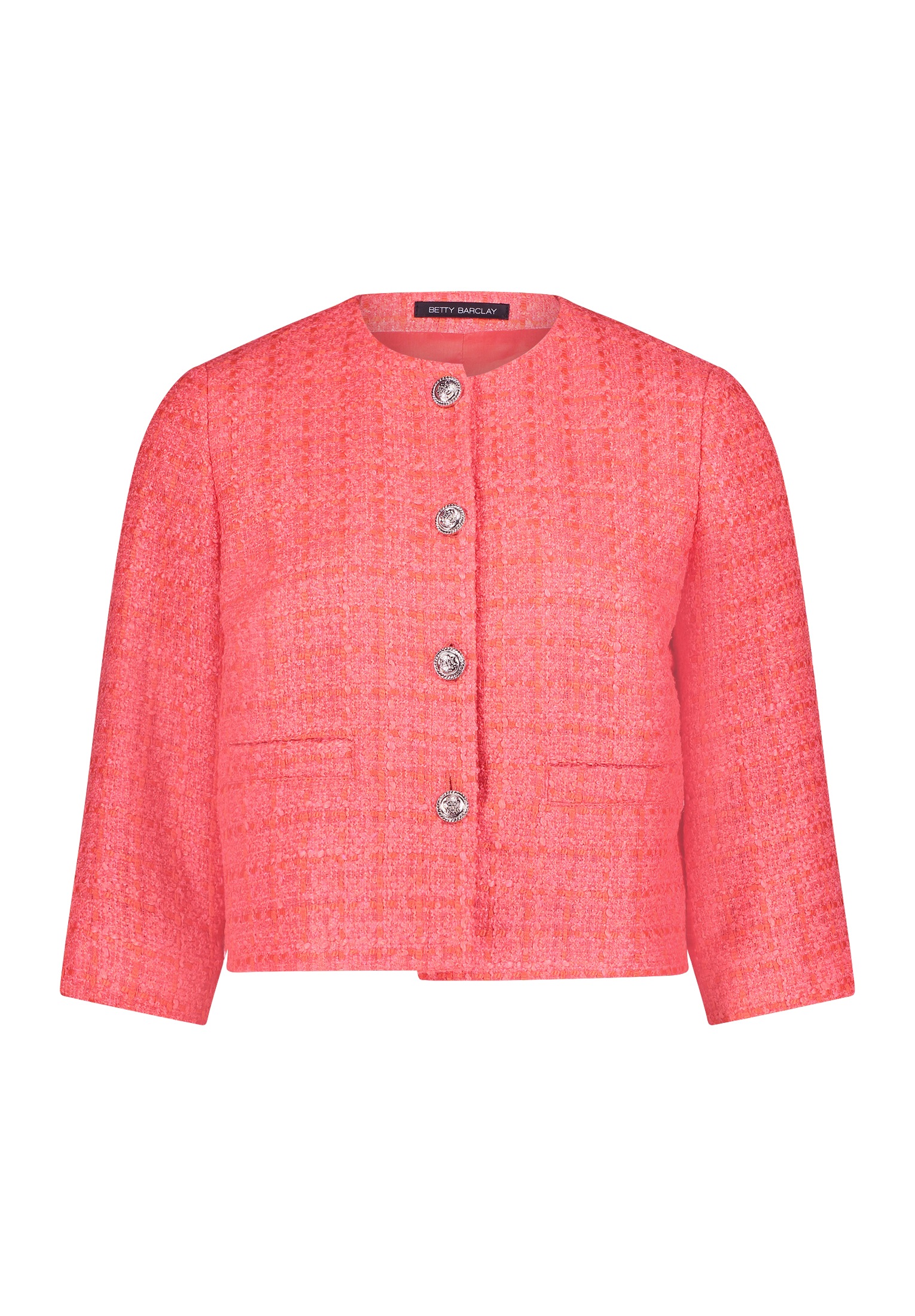 Betty Barclay Jackenblazer »Betty Barclay Blazer-Jacke mit Fransen«, Material