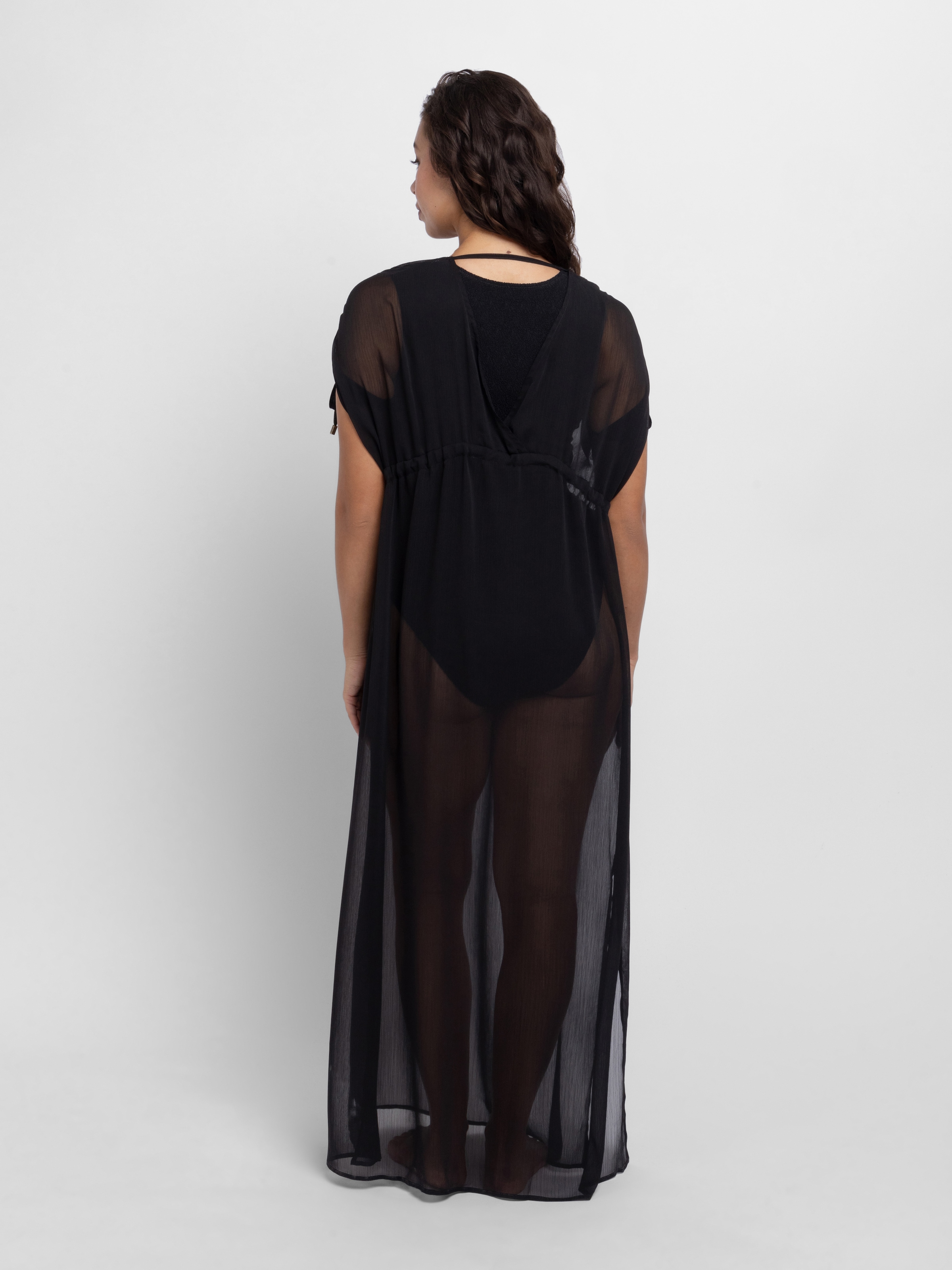 Dorina Strandkleid »Sabrina« tiefer V-Ausschnitt