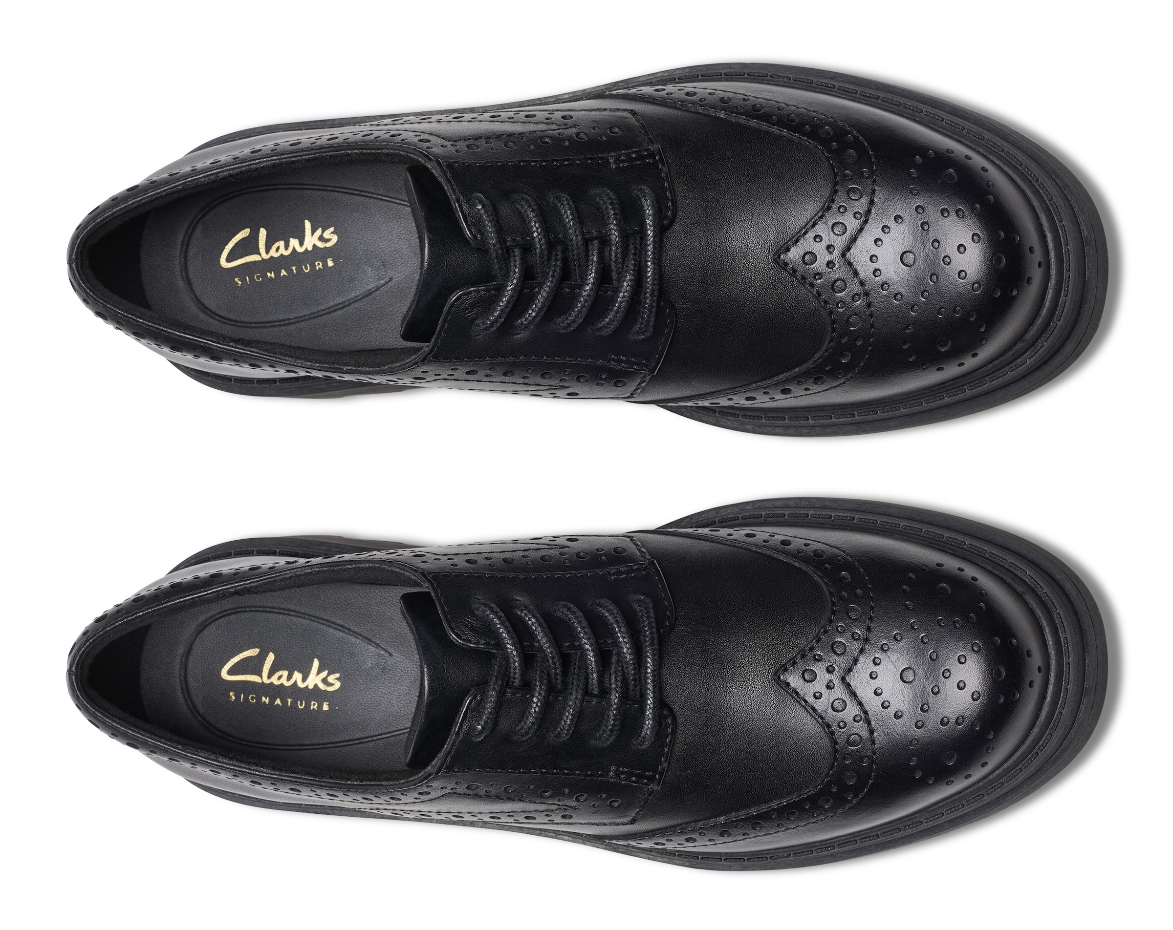 Clarks Schnürschuh »Orinoco 3«, Budapester, Brogue, Business Schuh mit weicher Lederinnensohle