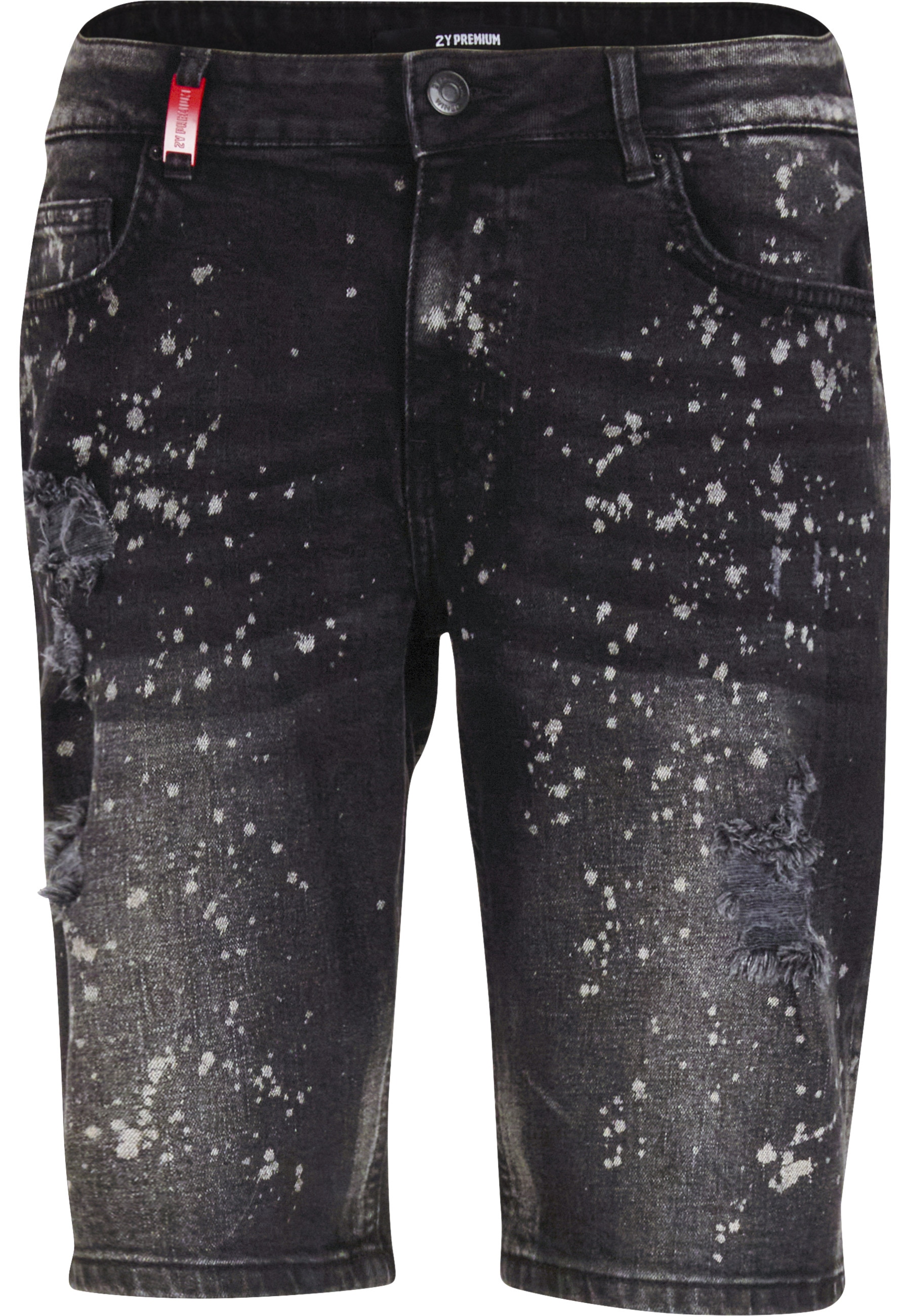 2Y Premium Shorts "2Y Premium Sylva Ripped Slim Fit Shorts"