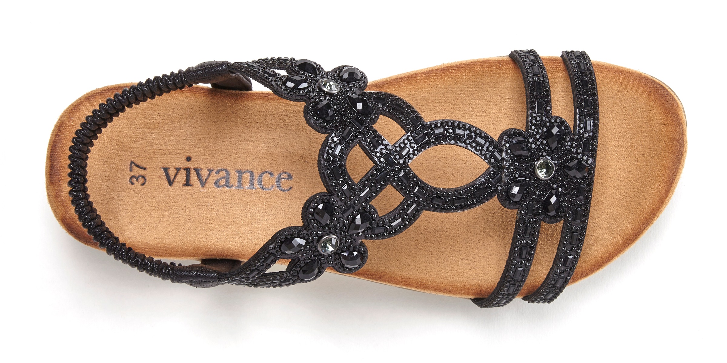 VIVANCE Sandals Black 40 3