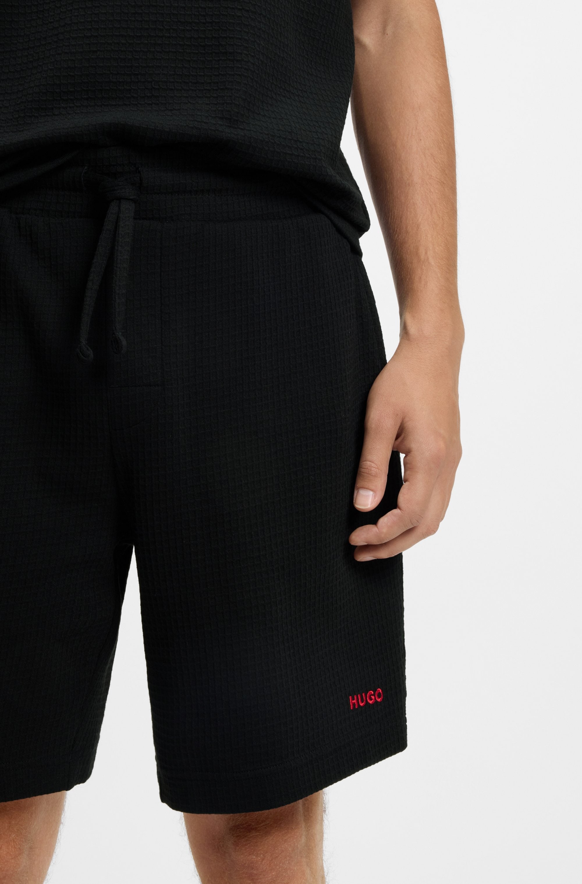 HUGO Underwear Pyjamashorts »Austin Short«, mit Tunnelzug