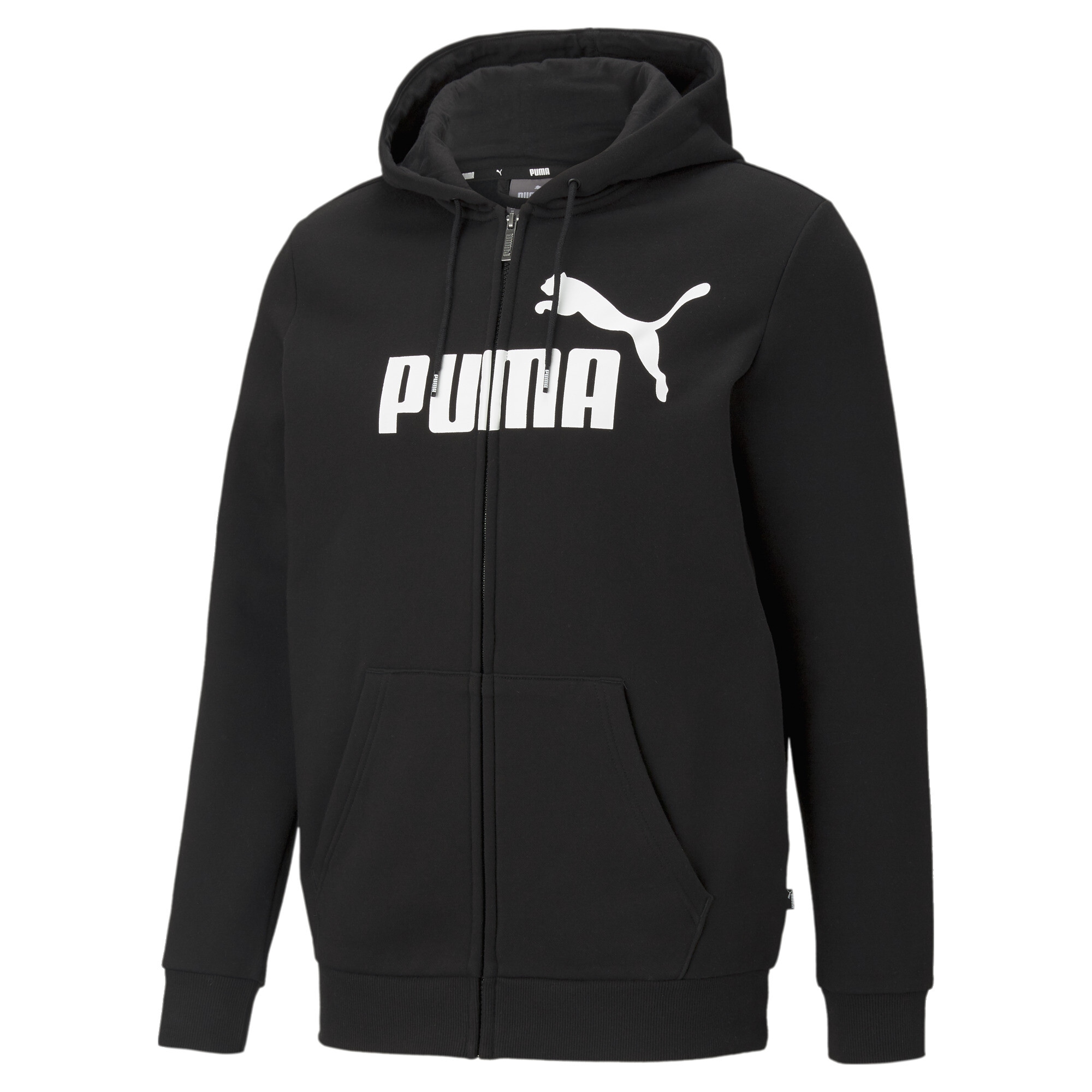 PUMA Kapuzensweatshirt "ESS BIG LOGO FZ HOODIE FL"