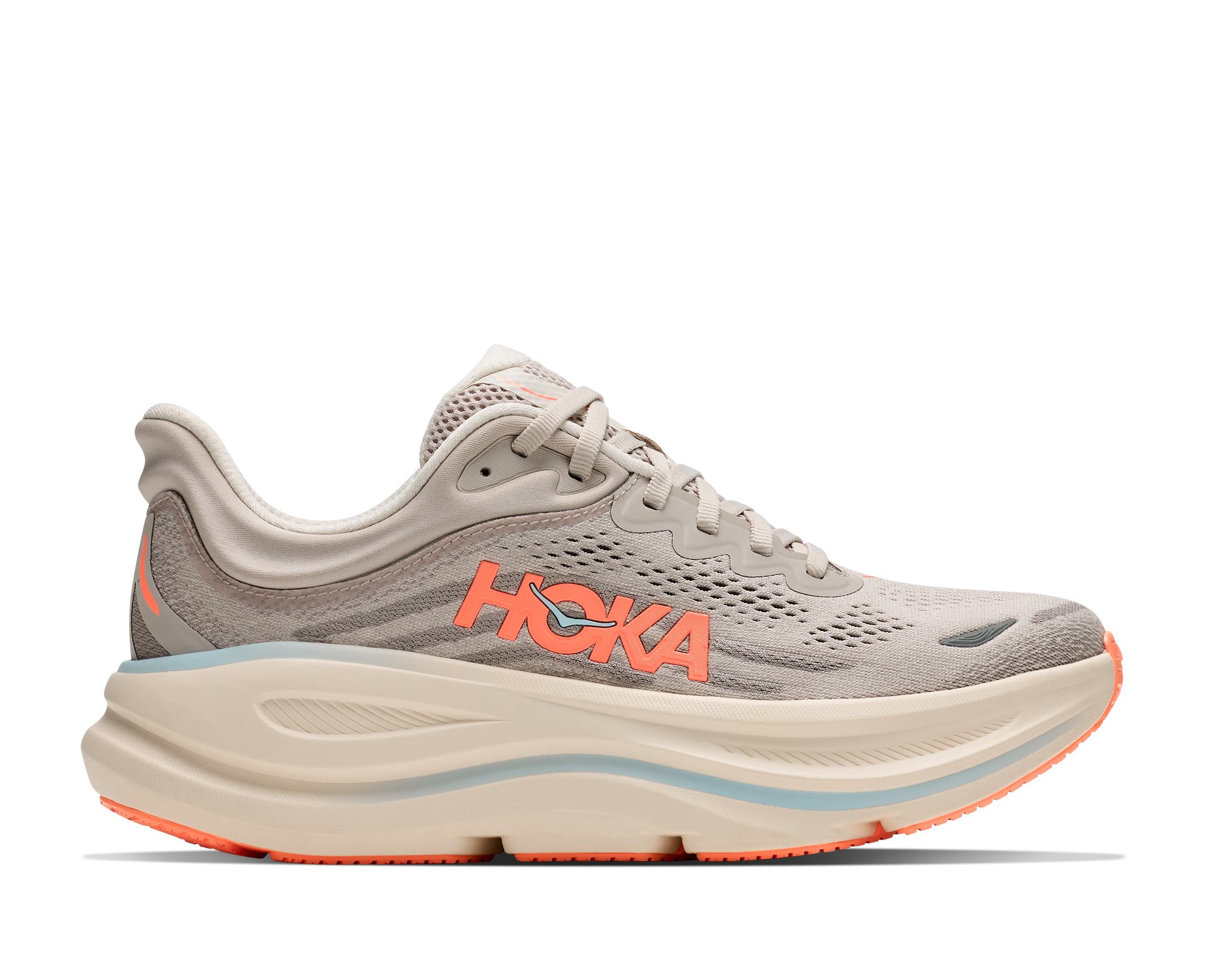 Hoka One One Laufschuh »BONDI 9«  atmungsaktives Mesh-Obermaterial, Laufsohle aus Gummi und EVA