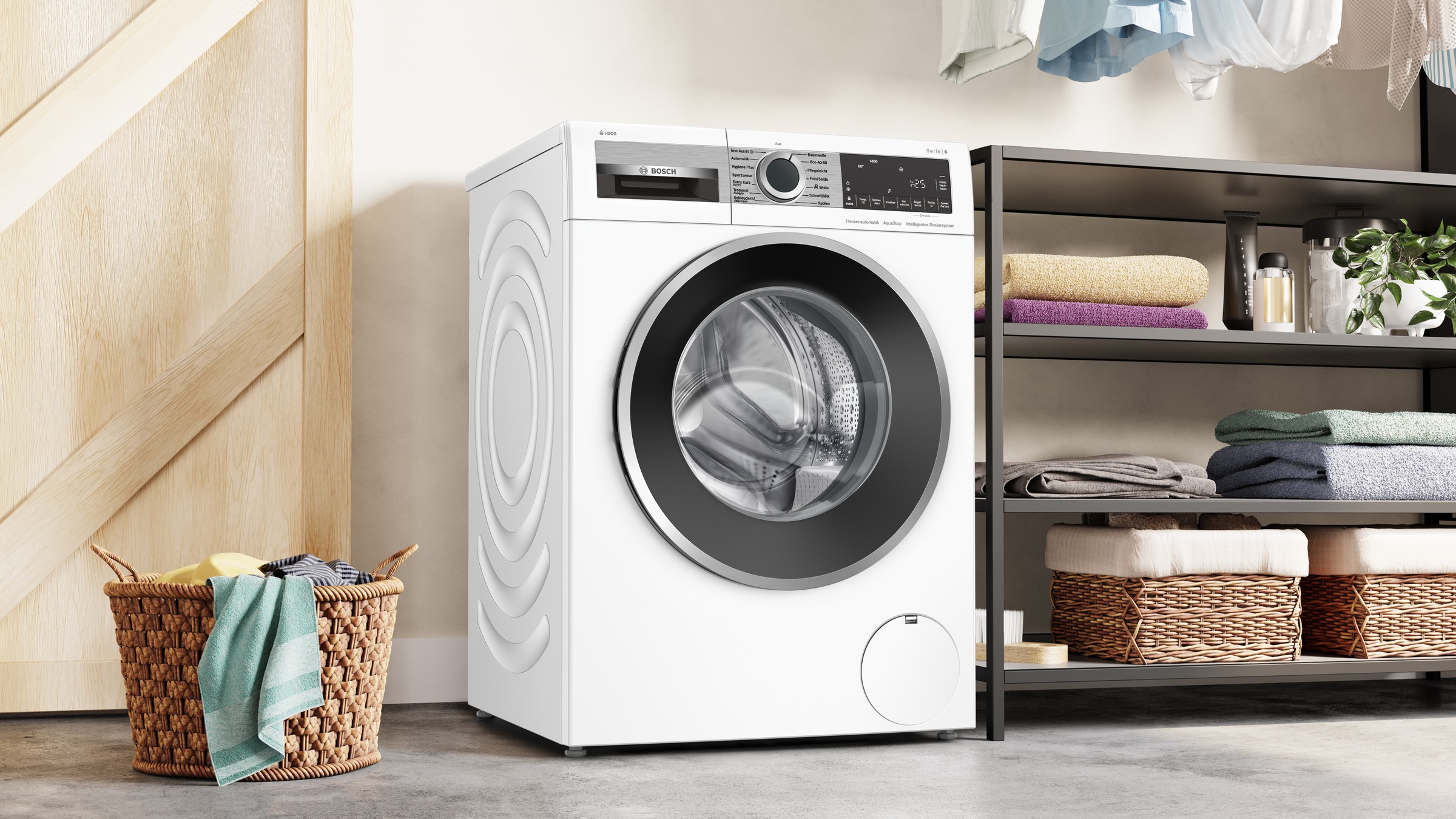 BOSCH Waschmaschine Serie 6 »WGG244F40« 9 kg 1400 U/min