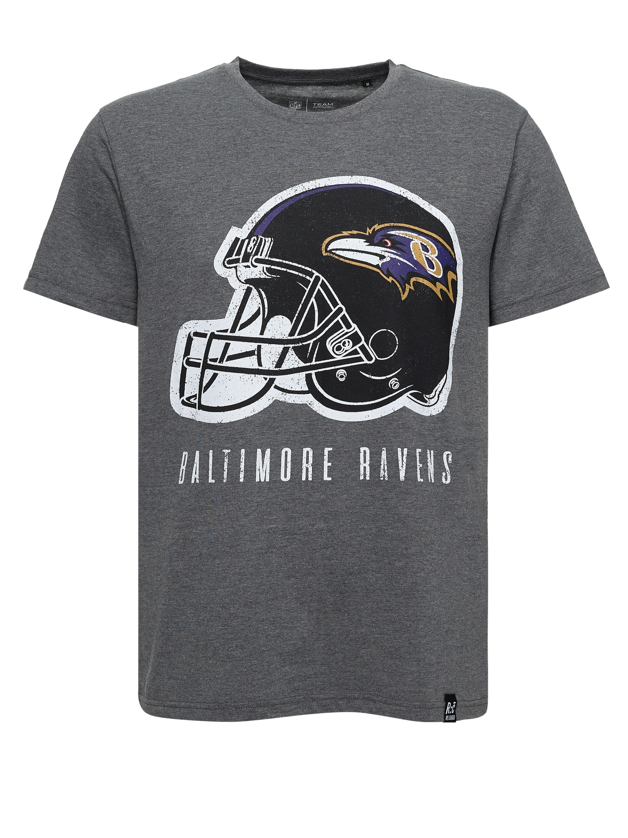 Recovered T-Shirt »NFL Ravens Helmet Dark Core«, (1 tlg.), für alle Fans der Baltimore Ravens
