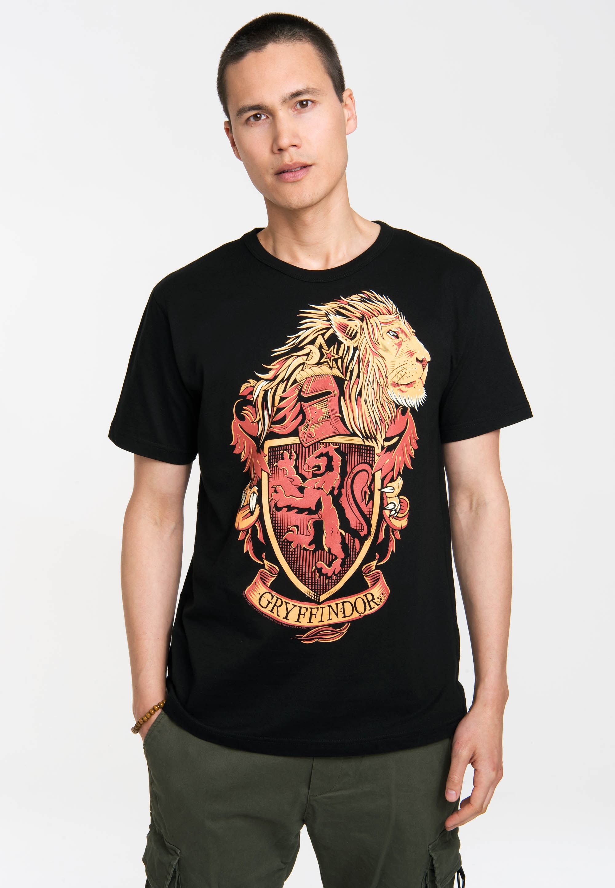 LOGOSHIRT T-Shirt »Harry Potter - Gryffindor Logo«, mit Harry Potter-Print