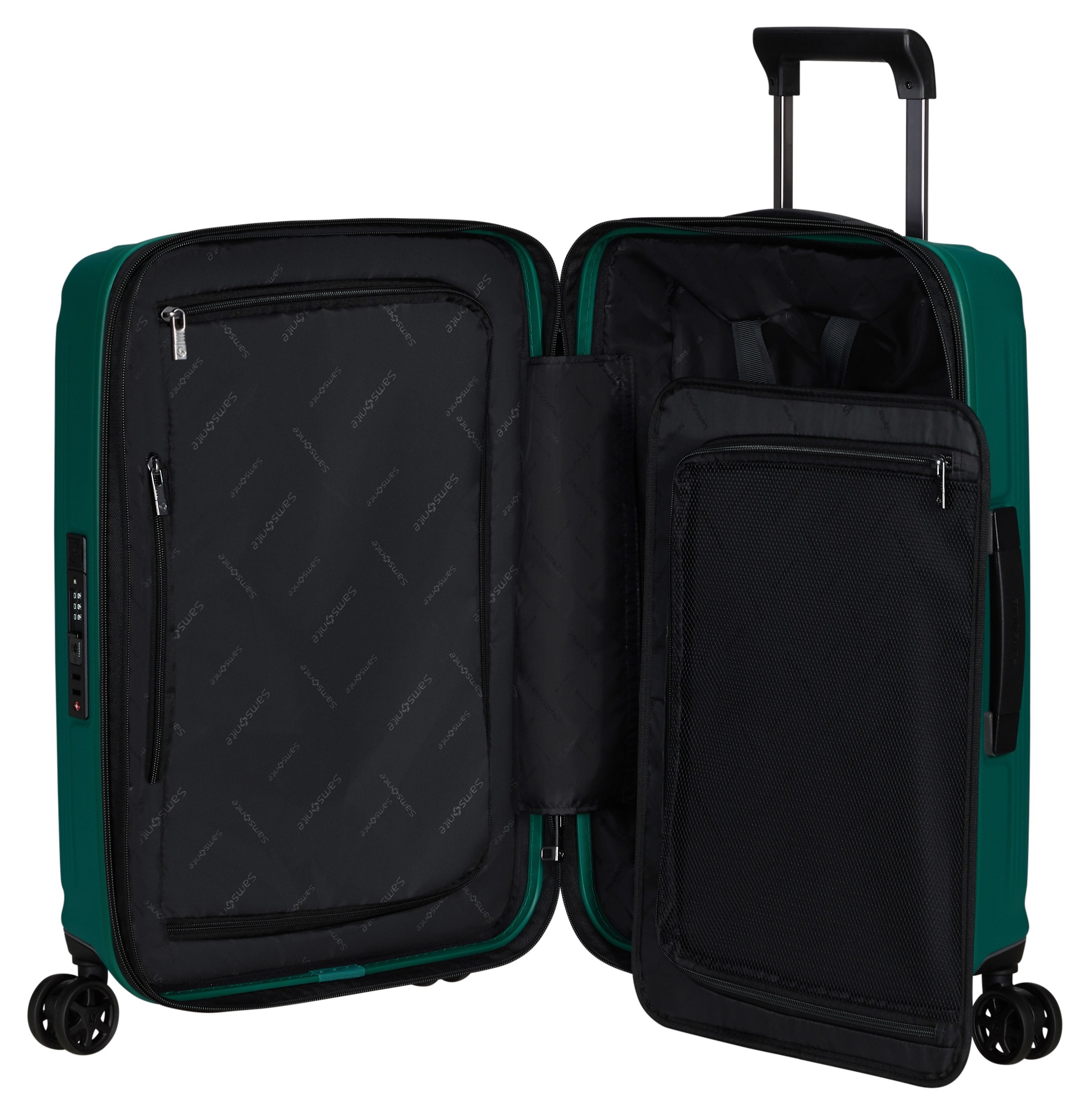 Samsonite Hartschalen-Trolley »NUON, verschiedene Größen und Farben«, 4 Rollen, Hartschalen-Koffer TSA-Zahlenschloss Volumenerweiterung bei S/XL