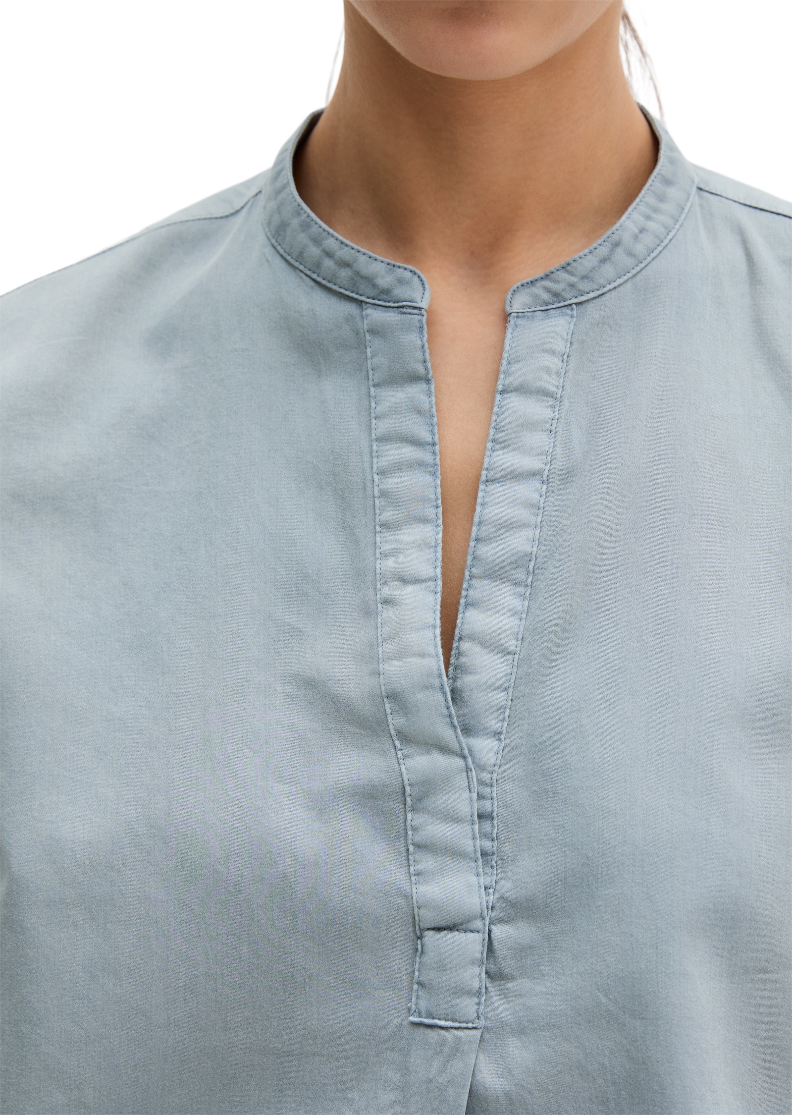 Marc O'Polo Langarmbluse »aus Baumwoll-Satin«