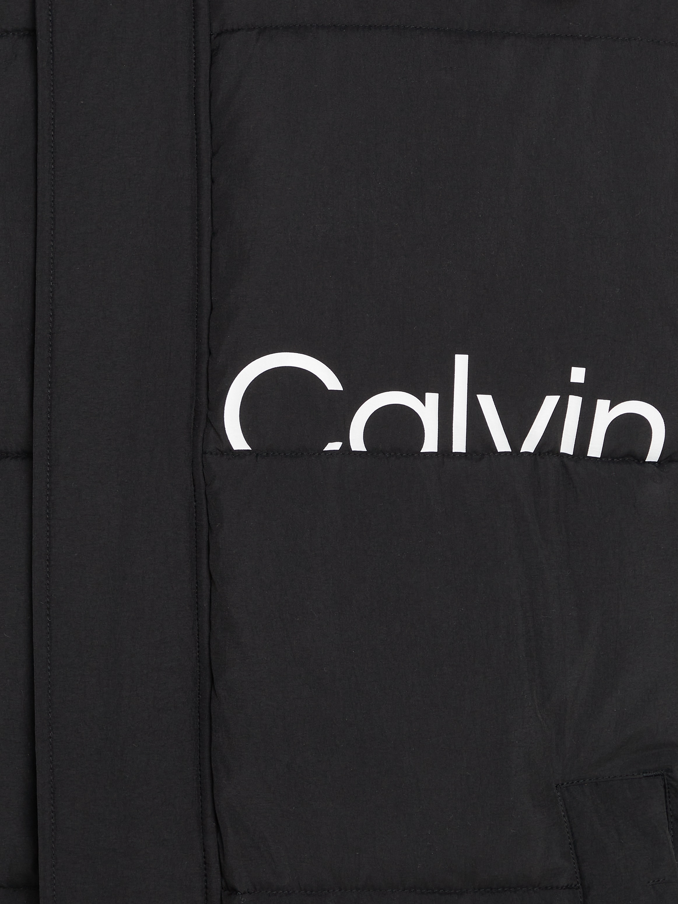 ▷ DOWN BAUR | Calvin mit PARKA«, Jeans Kapuze Klein »ESSENTIALS kaufen LONG Steppjacke NON