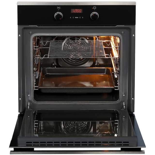 Black Friday Hanseatic Einbaubackofen »10153.3eETsDpHbX«, 60474069, mit 3- fach-Teleskopauszug, Simple Steam | BAUR