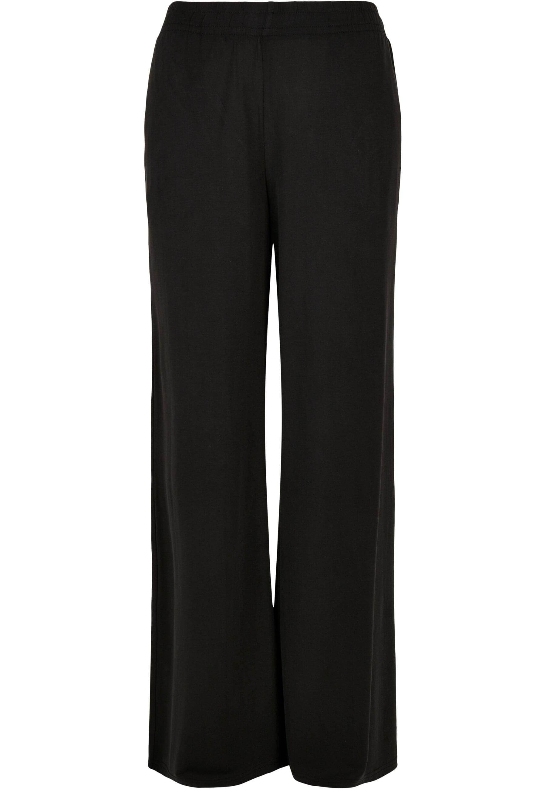 URBAN CLASSICS Stoffhose »Urban Classics Damen Ladies Modal Wide Leg Pants«, (1 tlg.)