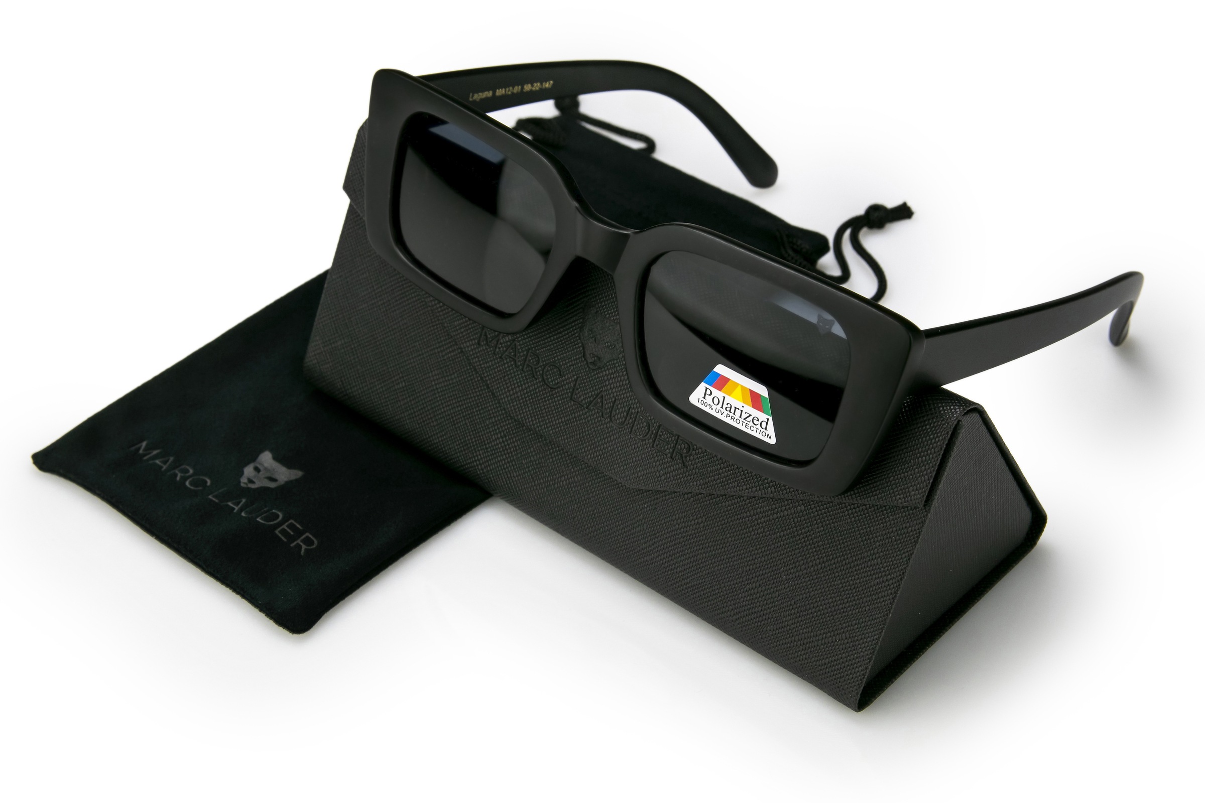 MARC LAUDER Sonnenbrille »MA12-01« 3: dark glass, strong solar luminosity