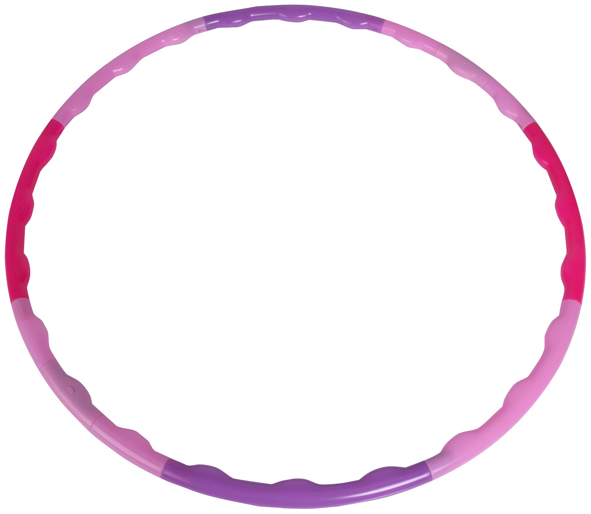 SIMBA Hula-Hoop-Reifen, Ø:80 cm, zum Zusammenstecken, mit Lichteffekt Kinder pink 80 cm