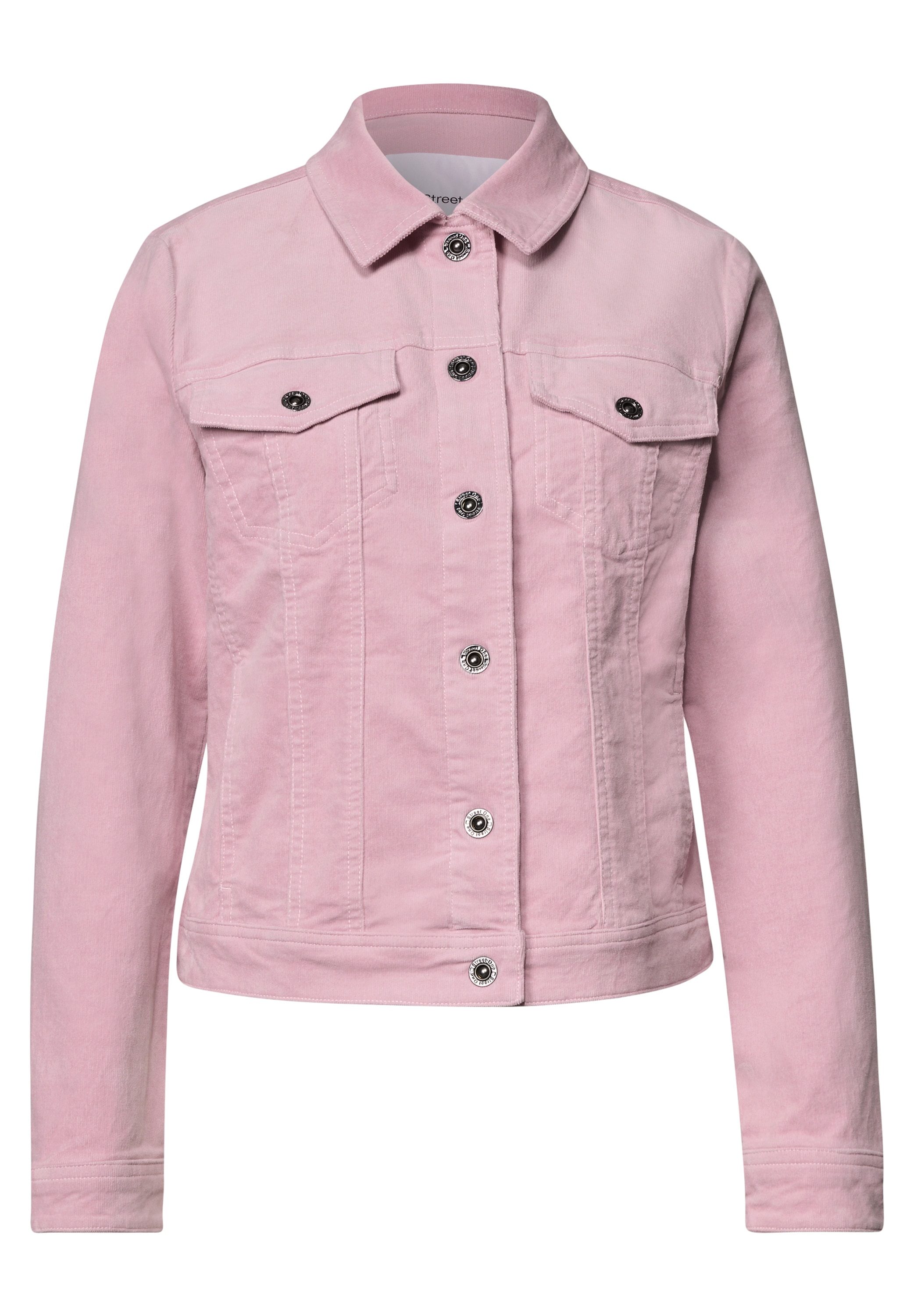 STREET ONE Cordjacke ohne Kapuze mit Brusttaschen