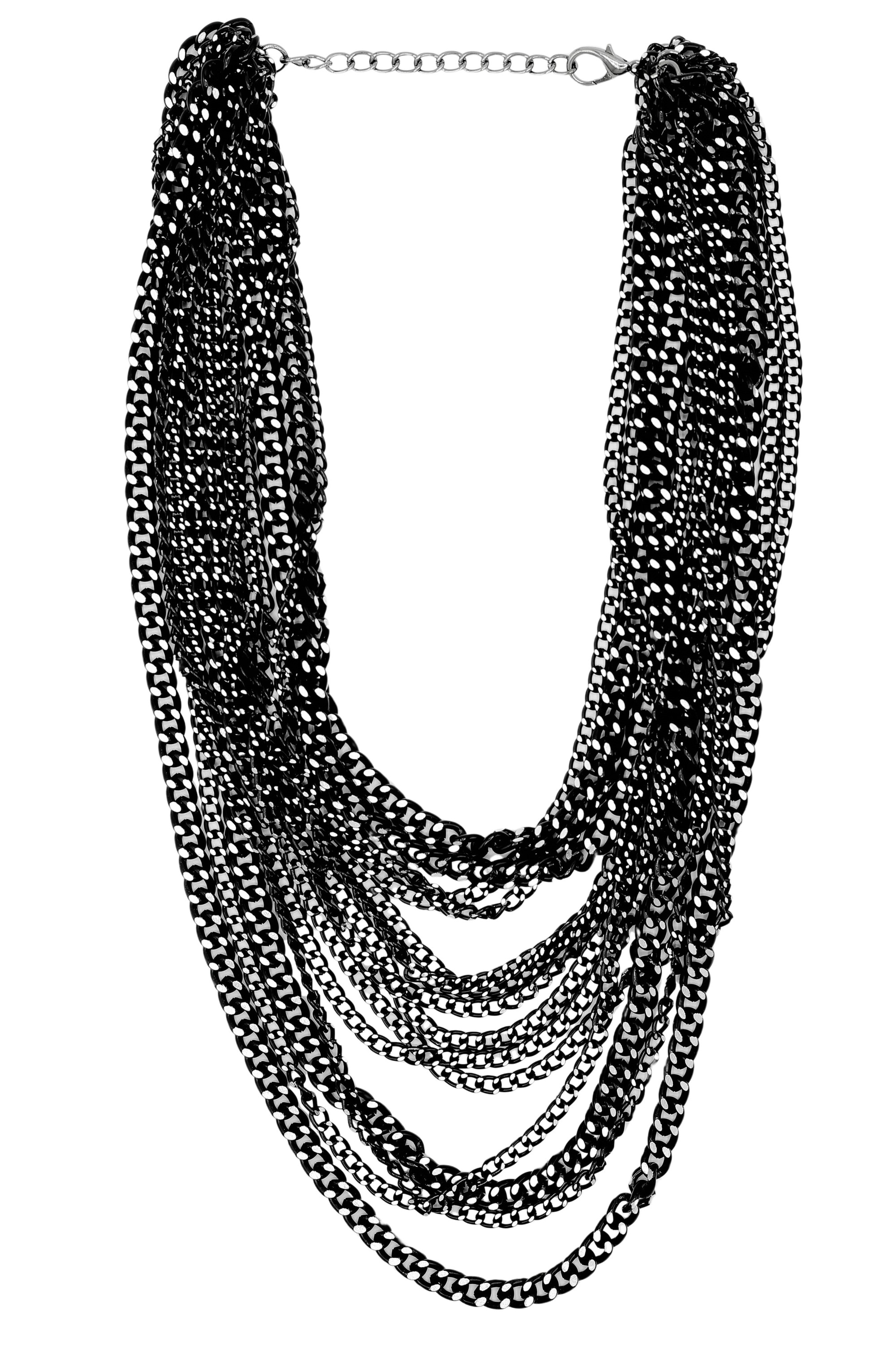 COLLEZIONE ALESSANDRO Kette mit Anhänger "Midnight Drama", mehrreihige Glie günstig online kaufen