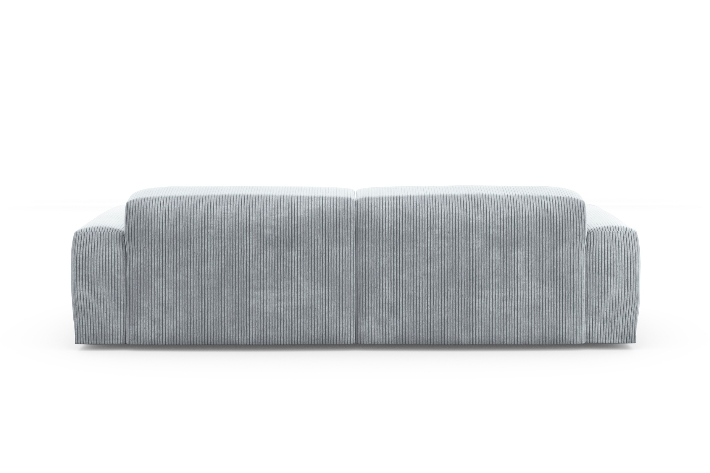 TRENDMANUFAKTUR Ecksofa »Braga, mit hochwertigem Kaltschaum, L-Form, in Cord erhältlich«, (2 St.), modernes Sofa, Couch mit hohem Sitzkomfort, 255/72/160 cm (B/H/T)