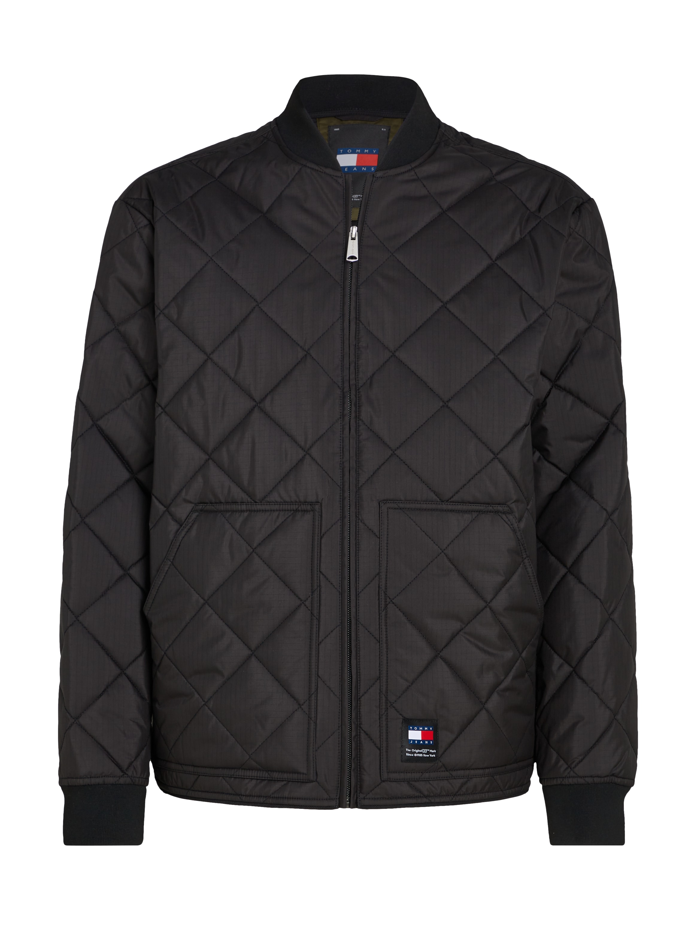 Tommy Jeans Bomberjacke »TJM REG ENTRY BOMBER«, mit Rautenmuster