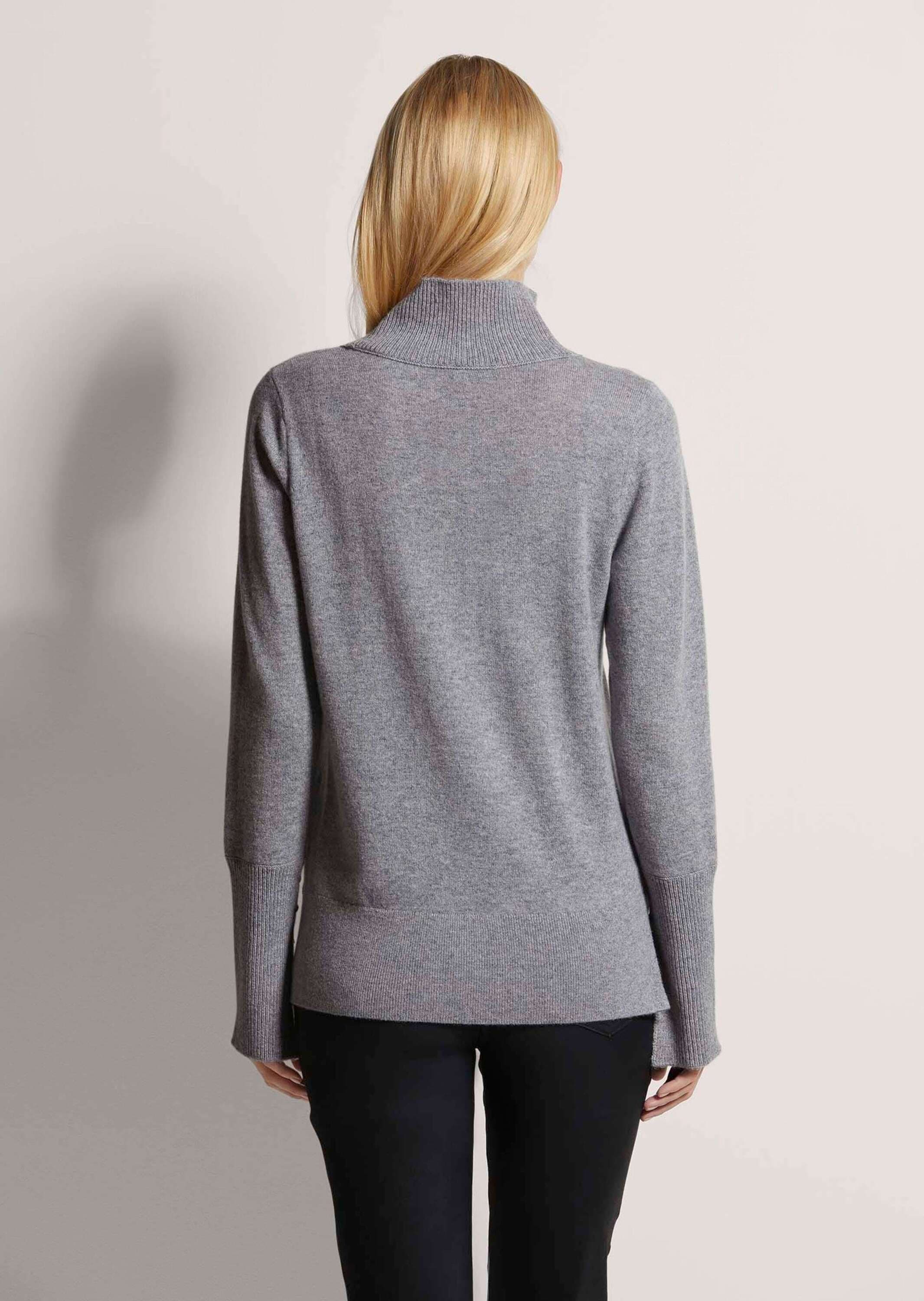 MADELEINE Longpullover »Pullover Stehkragen-Pullover«