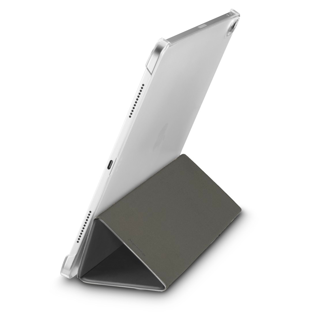 Hama Tablet-Hülle »Tablet-Hülle mit Standfunktion für iPad Air 10.9“ und 11“, schwarz« Apple iPad Air 10,9 (2020) | iPad Air 11" (2024/2025) Magnetischer Deckel, Standfunktion, transparente Rückseite, leicht