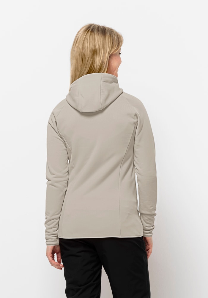 Jack Wolfskin Fleecejacke »BAISELBERG HOODED FZ W«, mit Kapuze