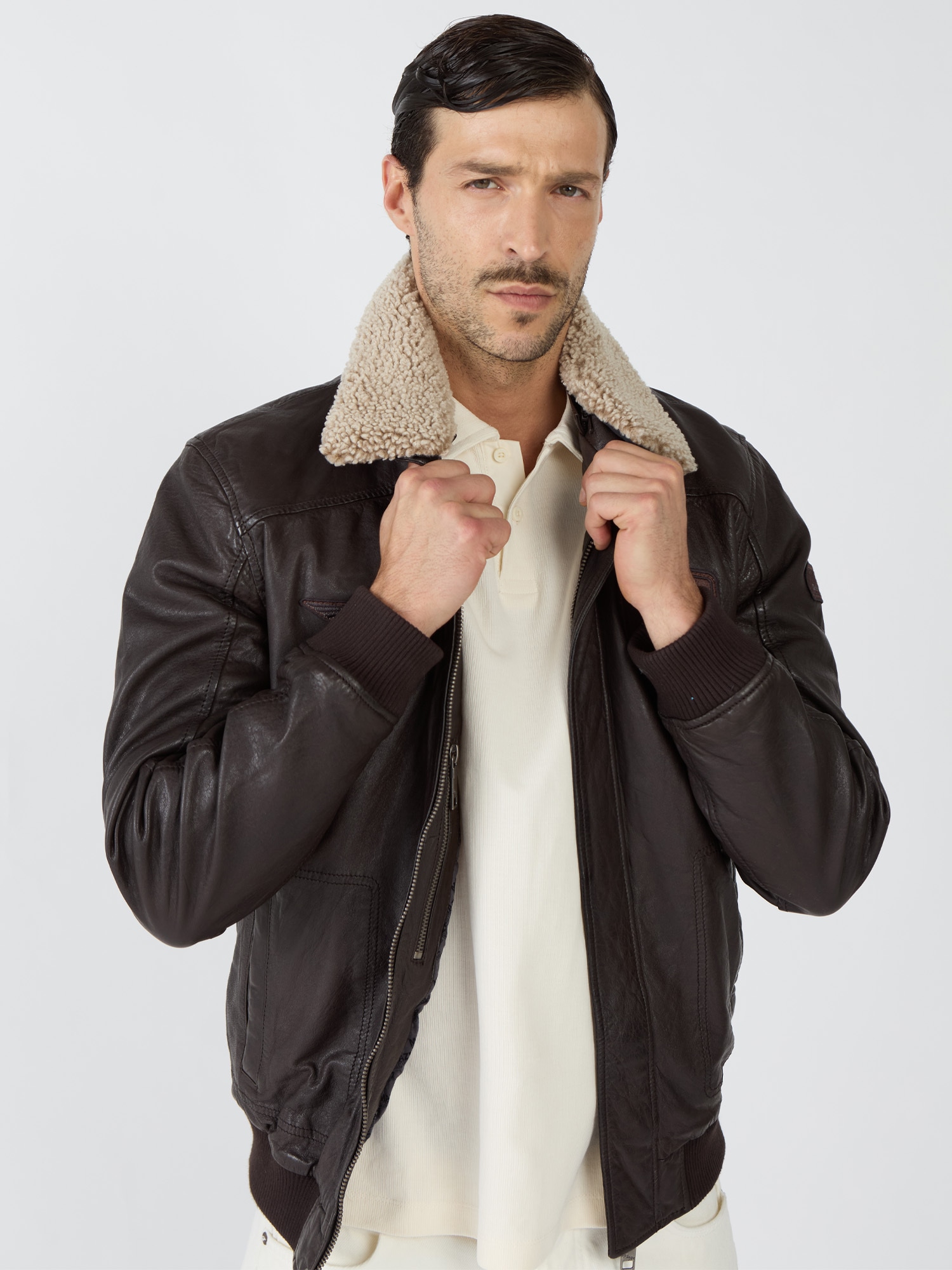 Maze Lederjacke »42024063«