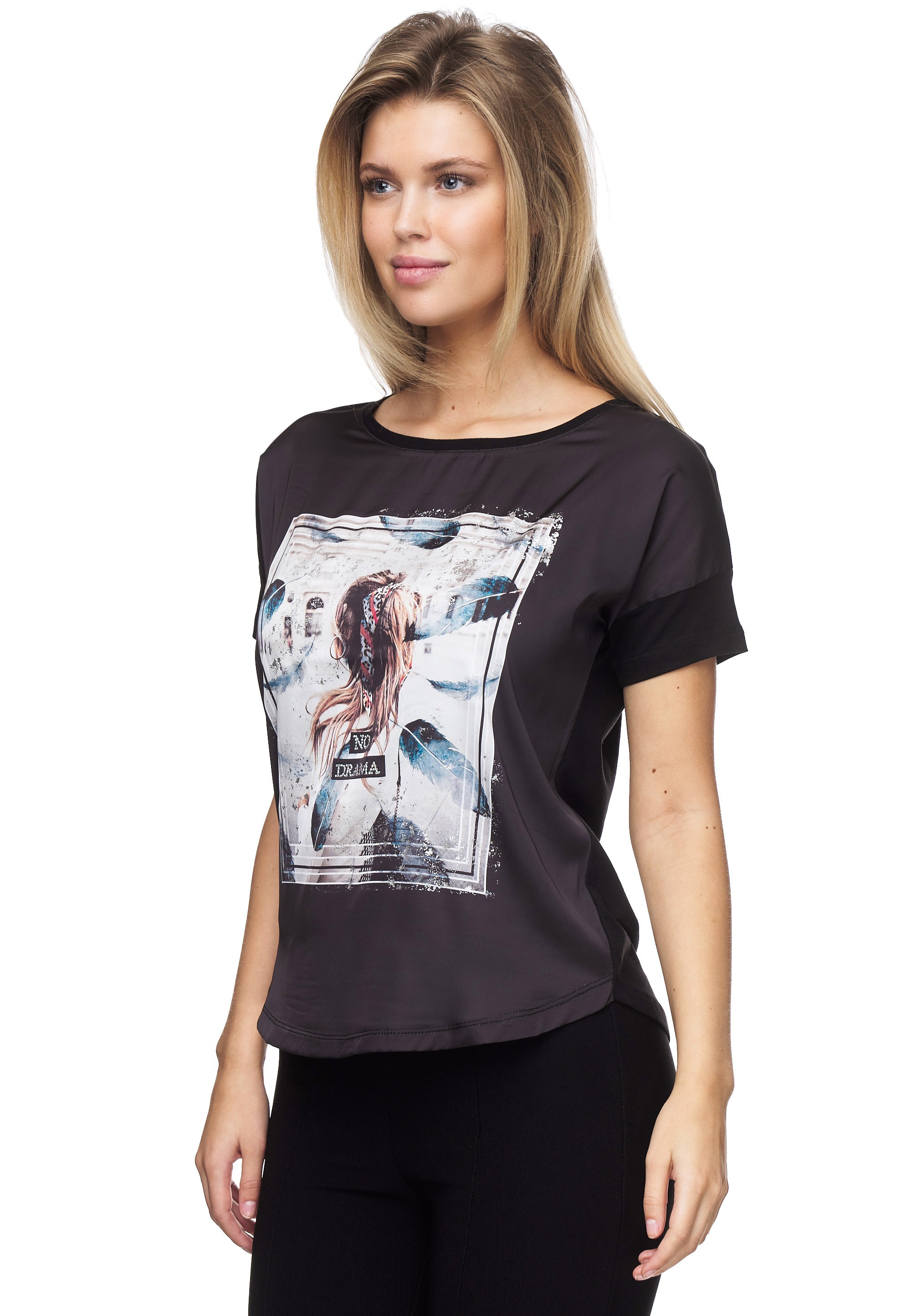 Decay T-Shirt, | BAUR Federmotiv mit schickem für kaufen
