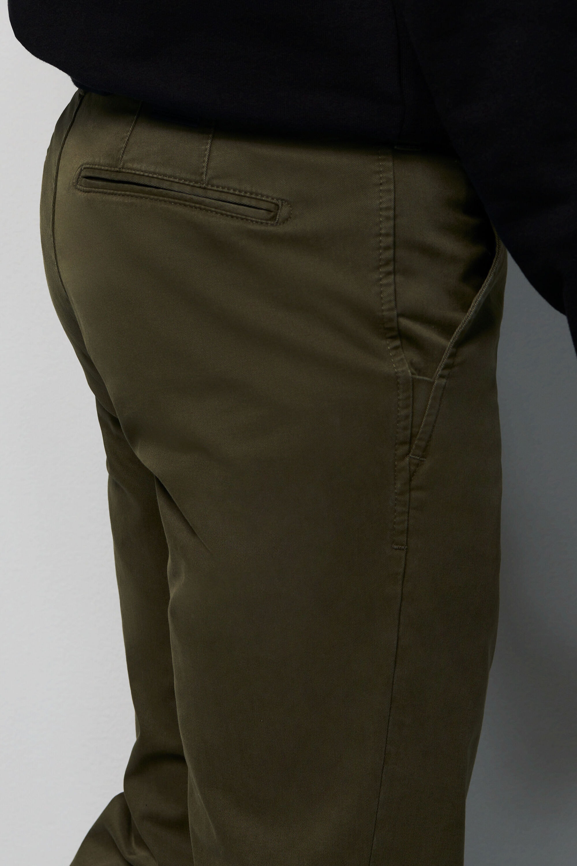 MEYER Chinos »M5 Chino«, im unifarbenen Design