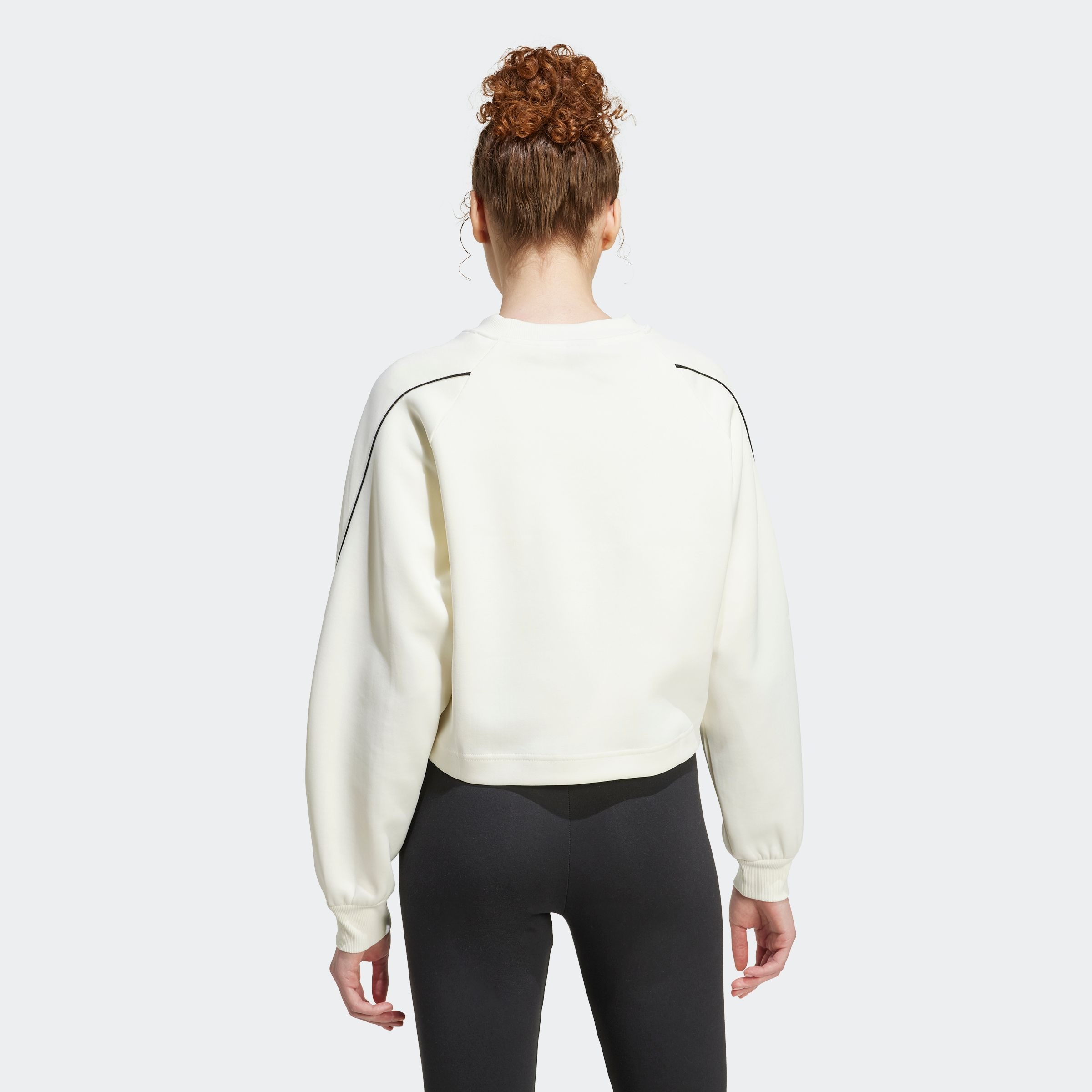 Thumbnail - adidas Sportswear Sweatshirt "STADIUM 3-STREIFEN MIT RUNDHALSAUSSCHNITT", sportlicher Stil mit Paspelierungen und 3-Stre...