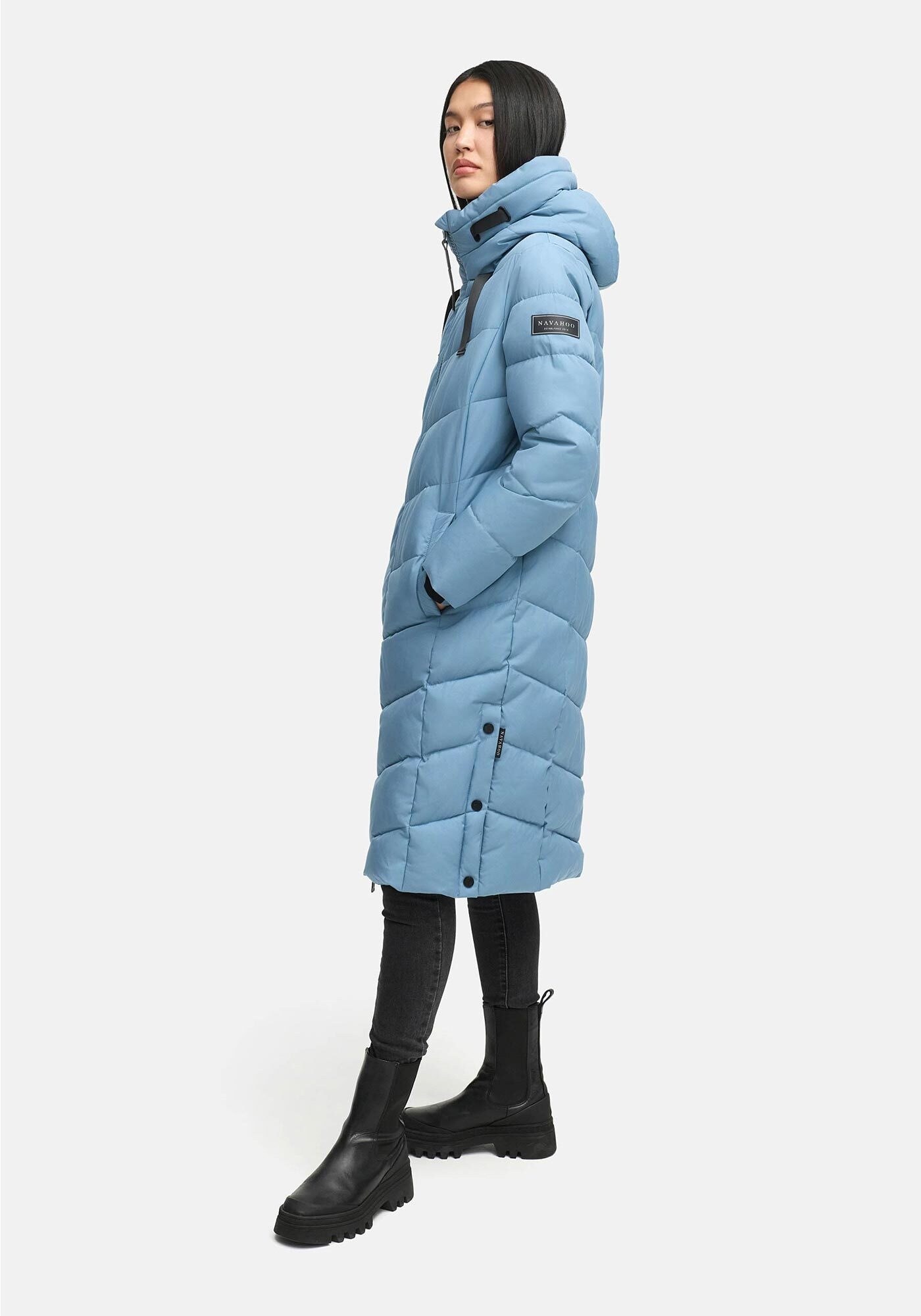 Navahoo Winterjacke »Schmatzibär«, mit weichem Teddyfell innen
