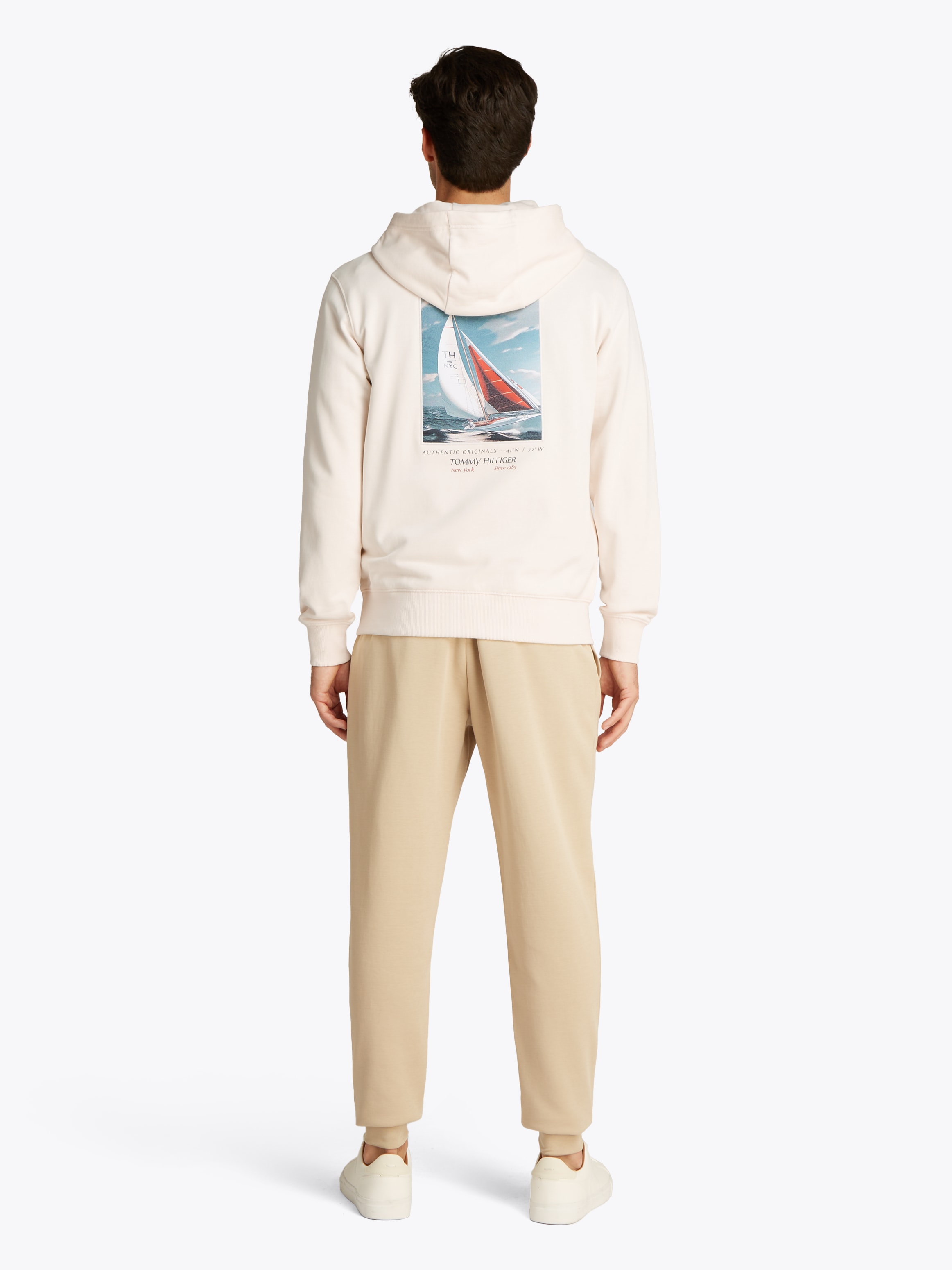Tommy Hilfiger Kapuzensweatshirt »HILFIGER COLOR PHOTO PRT HOODIE«, mit großem Fotoprint auf dem Rücken