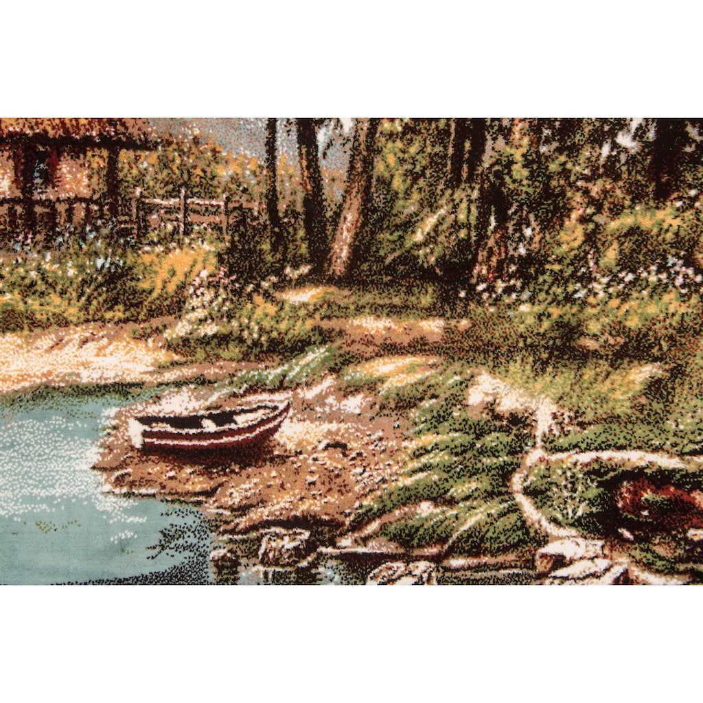 morgenland Wandteppich »Bild-Teppich Figurativ 110 x 60 cm«, rechteckig