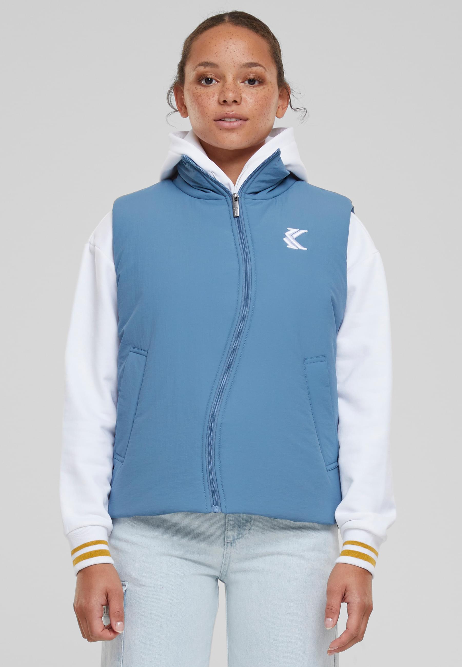 Thumbnail - Karl Kani Steppweste "Karl Kani Damen KW233-027-2 KK Og Wavy Puffer Vest"