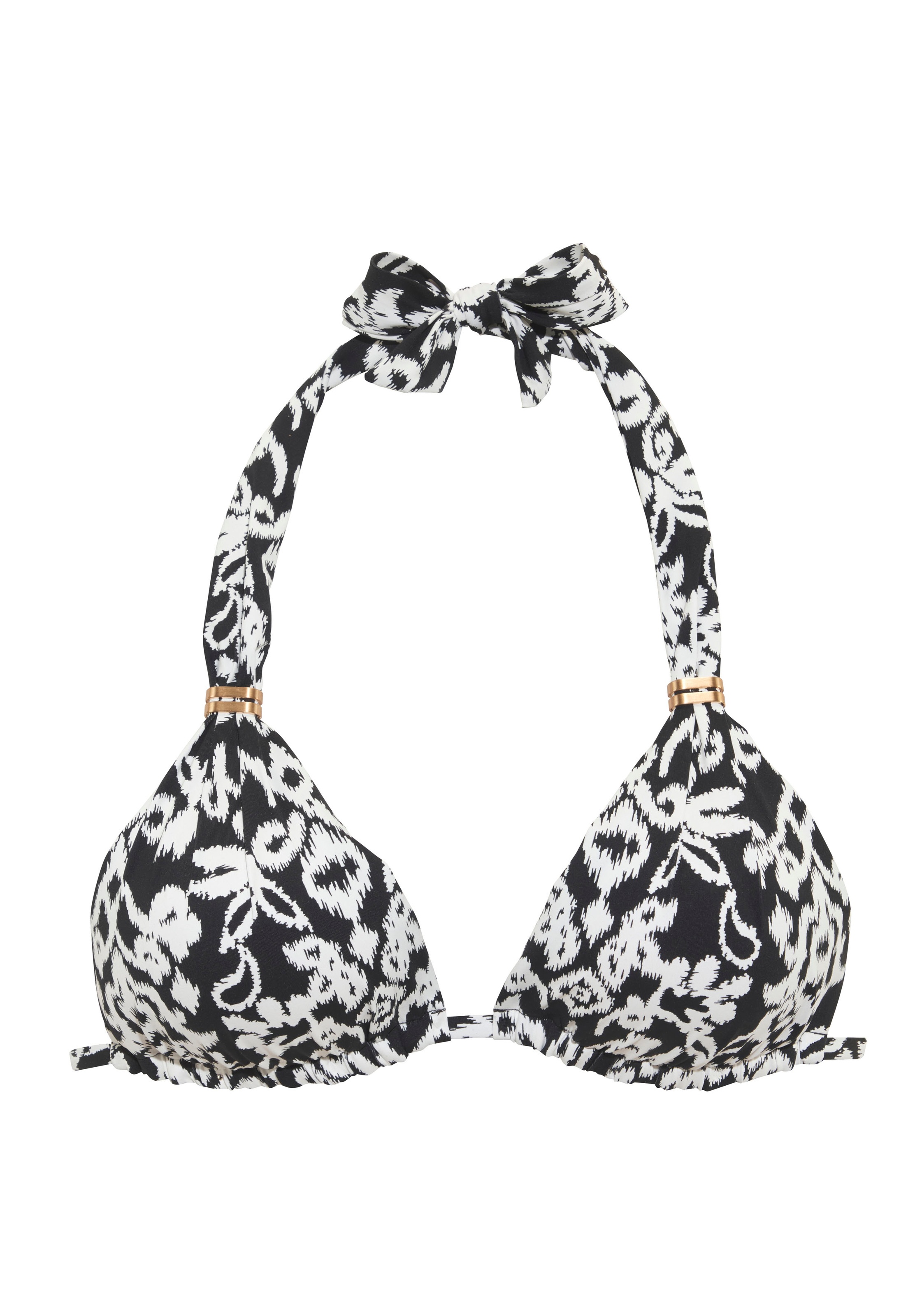 LASCANA Triangel-Bikini-Top "Piper", mit auffälligem Alloverprint günstig online kaufen