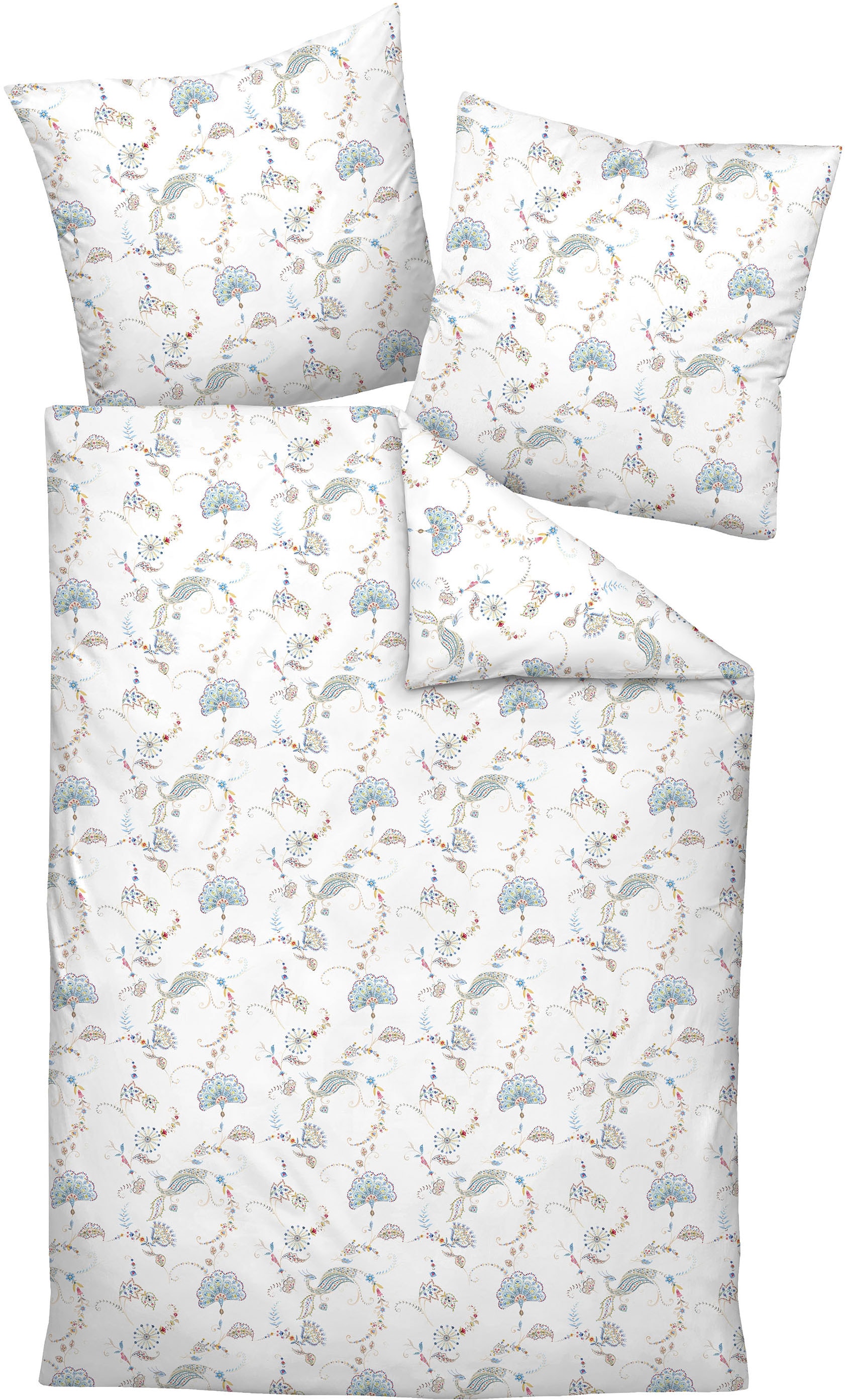 Janine Bettwäsche "CARMEN S 55132 09 135X200,80x80" mit Reißverschluss günstig online kaufen