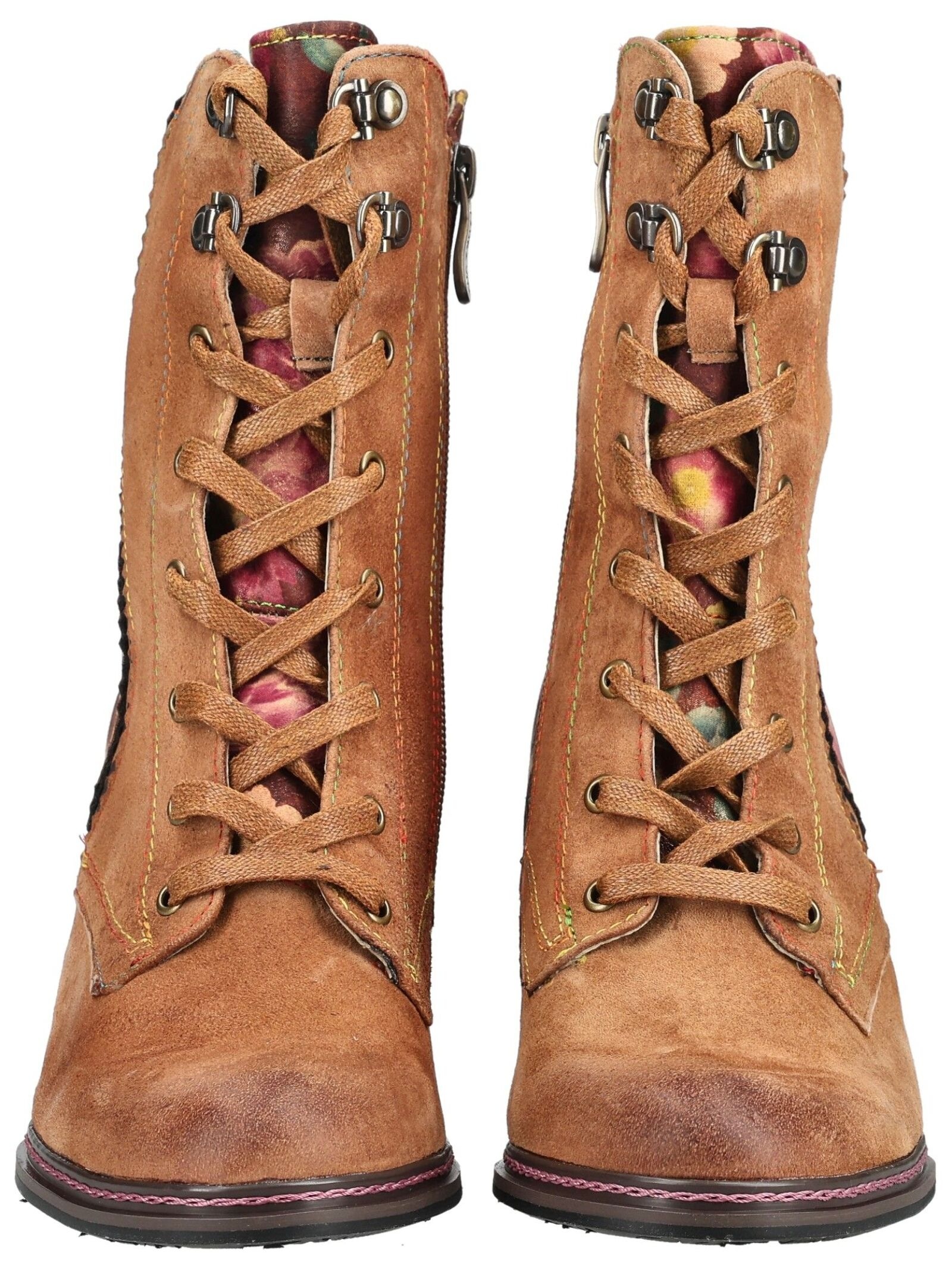 LAURA VITA Schnürstiefelette »LAURA VITA Stiefelette Leder/Textil«